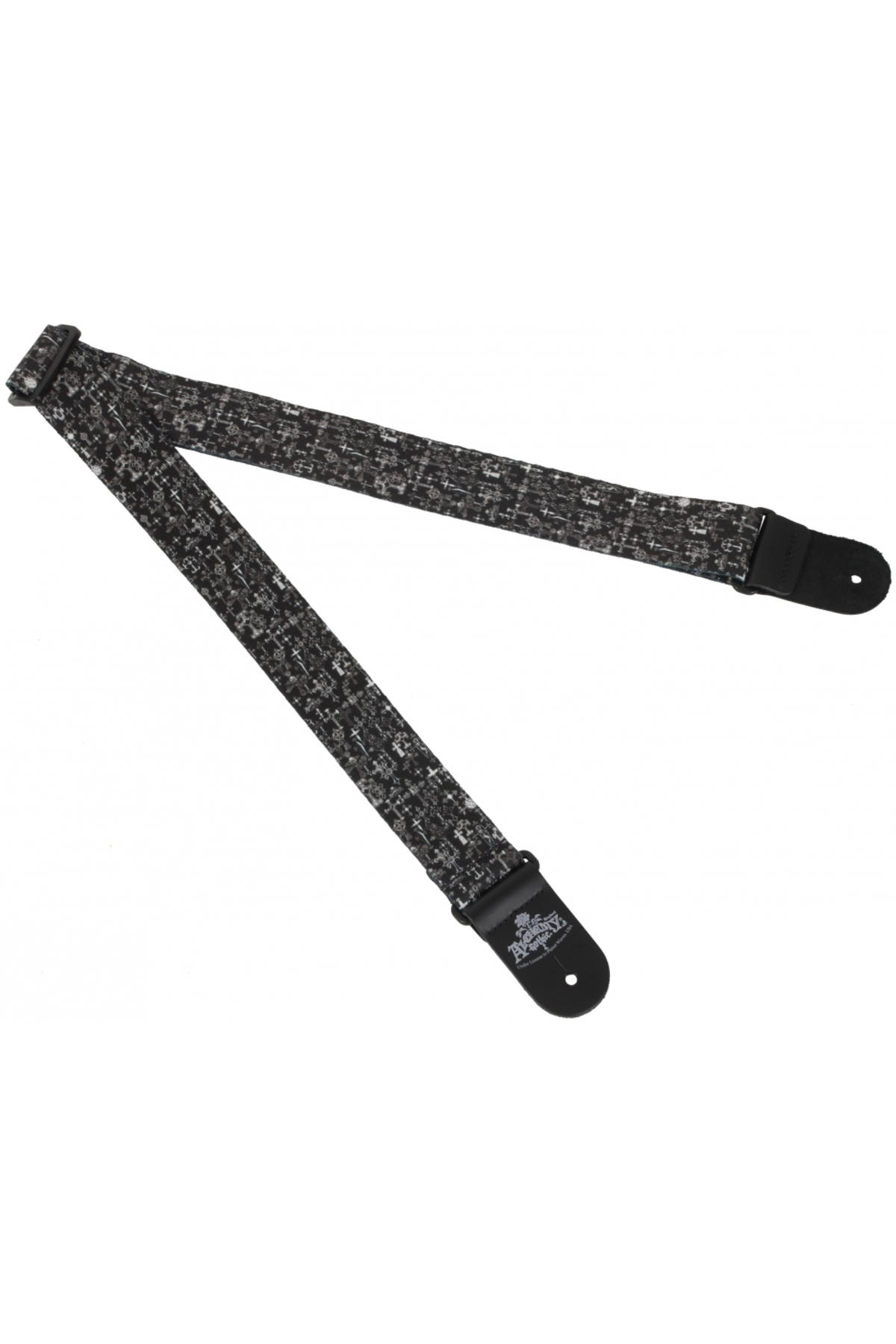 PLANETWAVES 50AL02 GİTAR ASKISI 50MM ALCHEMY STR-GOTHIC CROSS Git