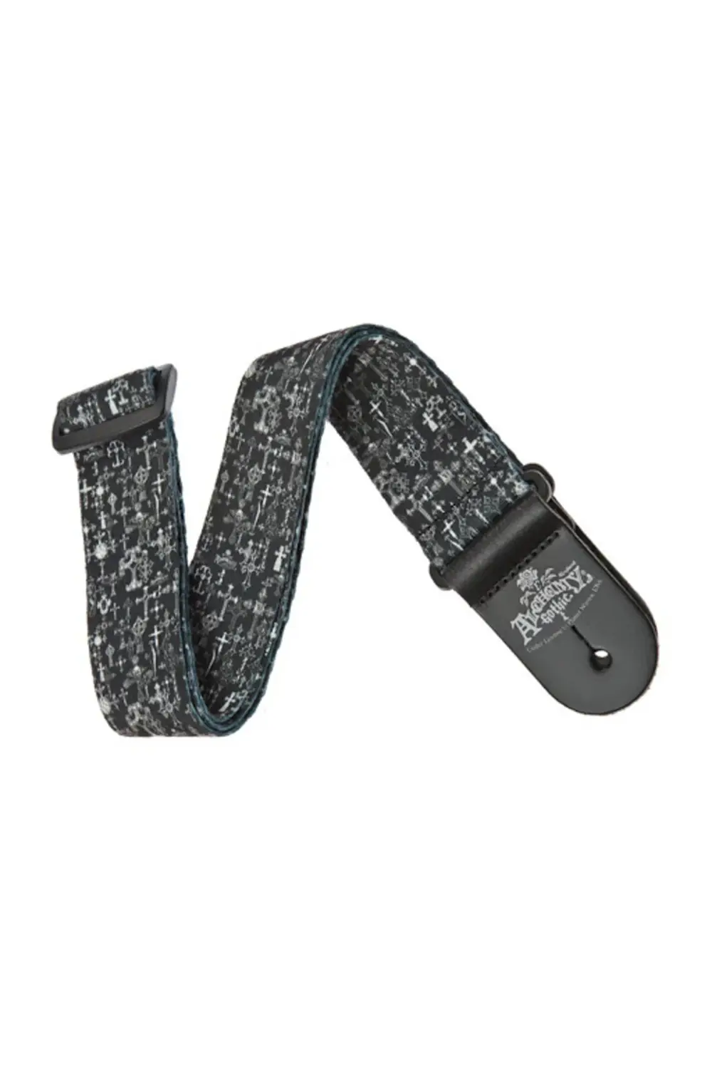 PLANETWAVES 50AL02 GİTAR ASKISI 50MM ALCHEMY STR-GOTHIC CROSS Git