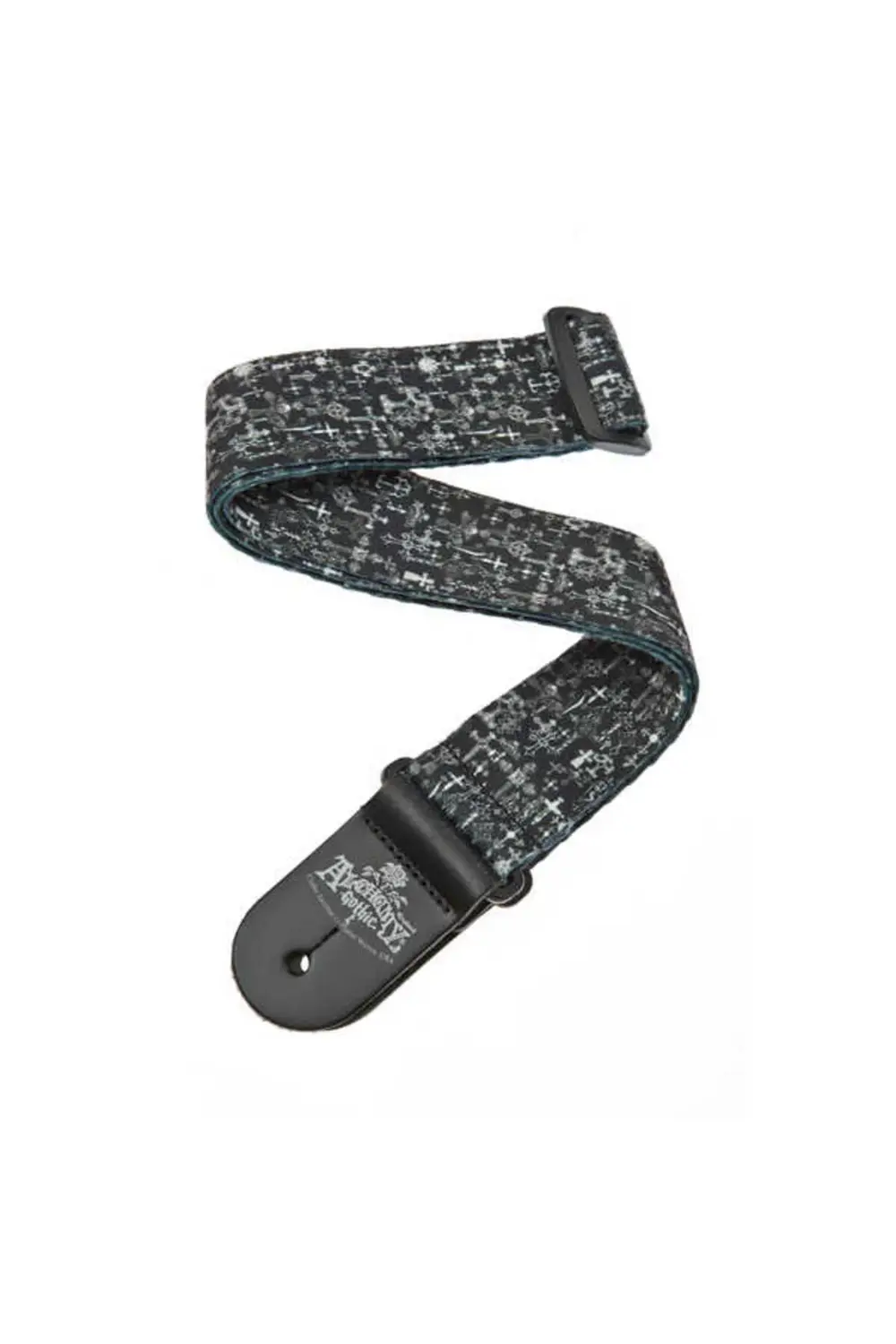 PLANETWAVES 50AL02 GİTAR ASKISI 50MM ALCHEMY STR-GOTHIC CROSS Git