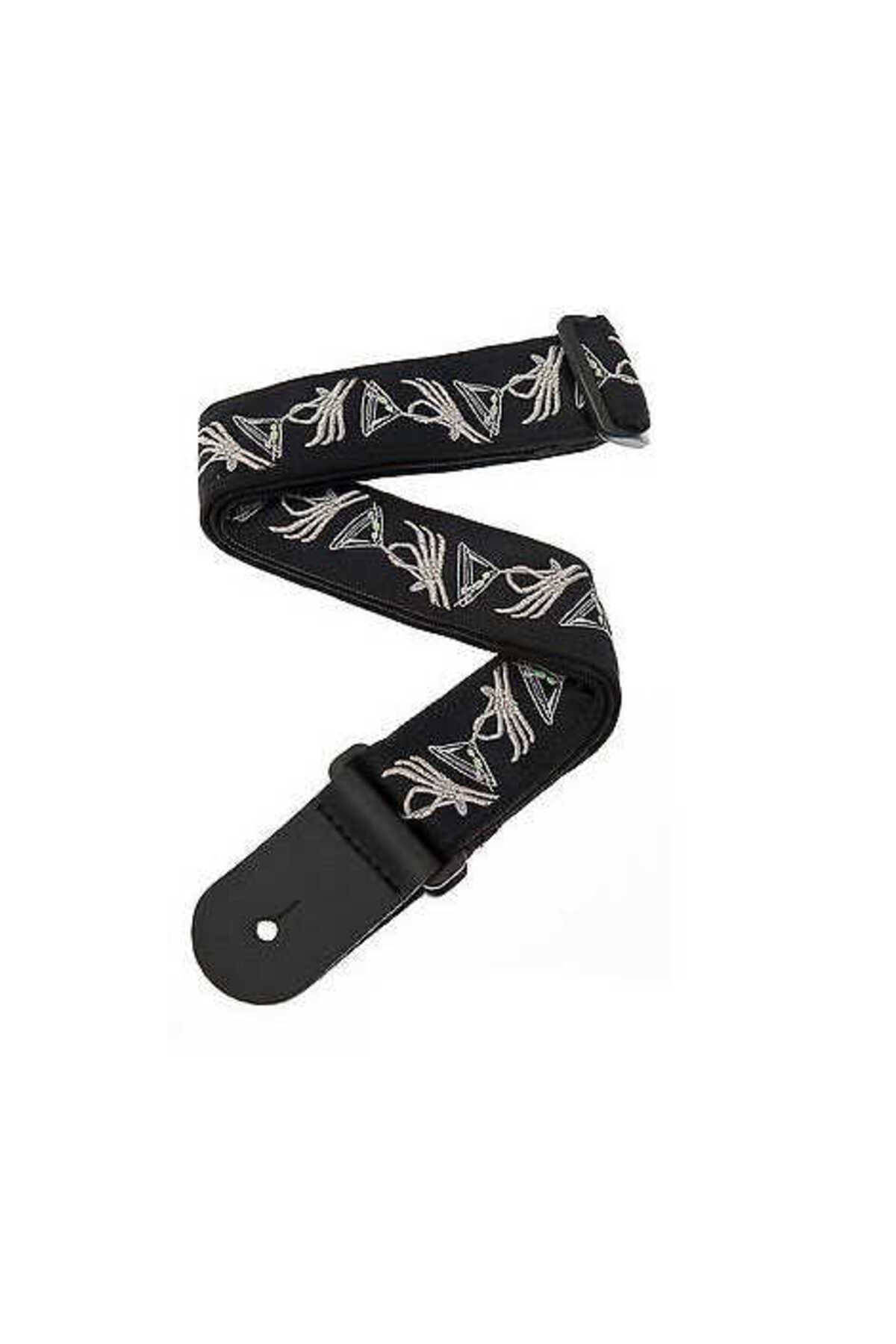 PLANETWAVES 50C07 GİTAR ASKISI DOKUMA 50MM STRAP-NP SKELETON GLAS