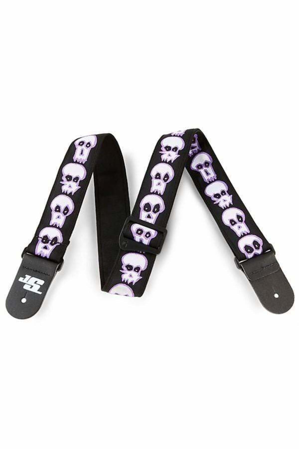 PLANETWAVES 50JS07 GİTAR ASKISI DOKUMA JOE SATRIANI SKULLS Gitar 