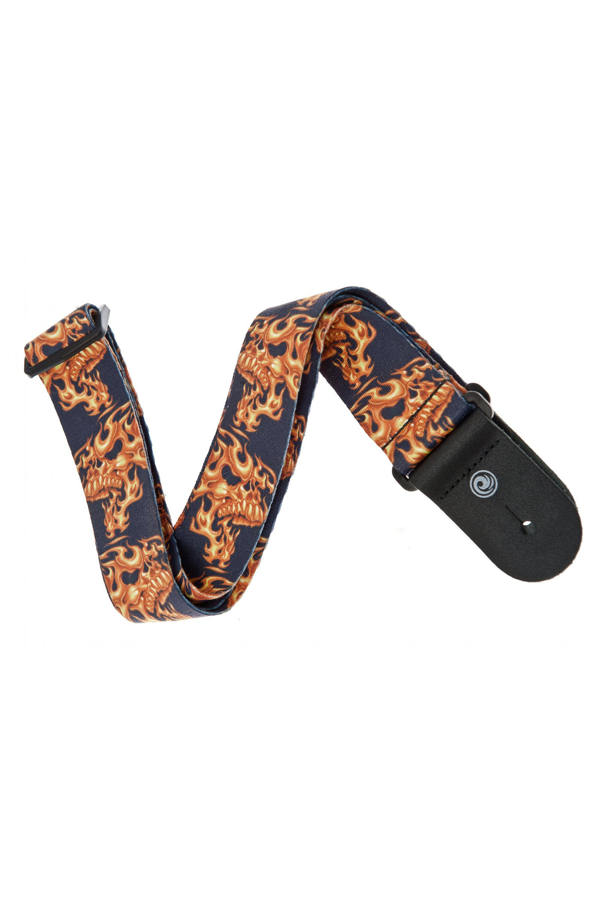 PLANETWAVES 50LT01 GİTAR ASKISI 50MM DOKUMA FLAMING SKULLS Gitar 