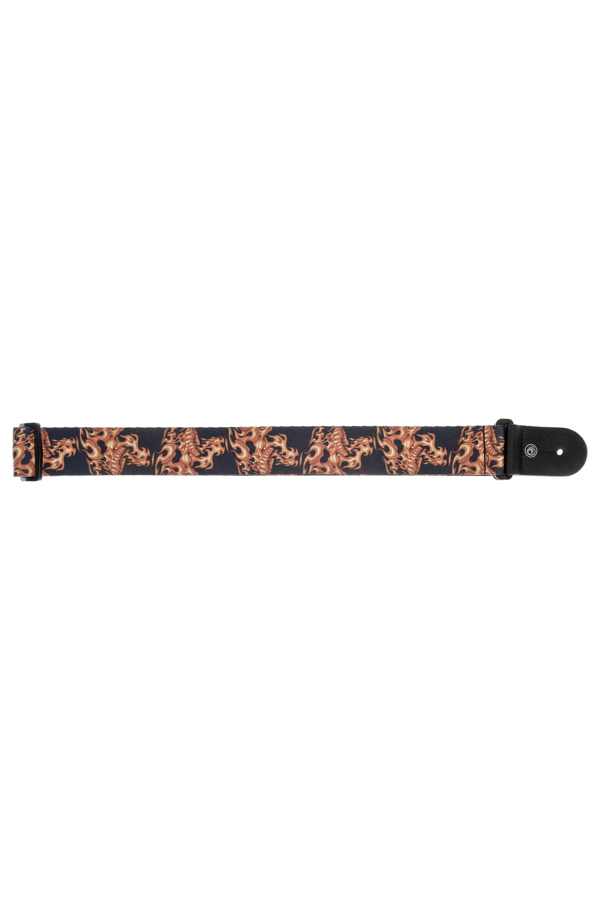 PLANETWAVES 50LT01 GİTAR ASKISI 50MM DOKUMA FLAMING SKULLS Gitar 