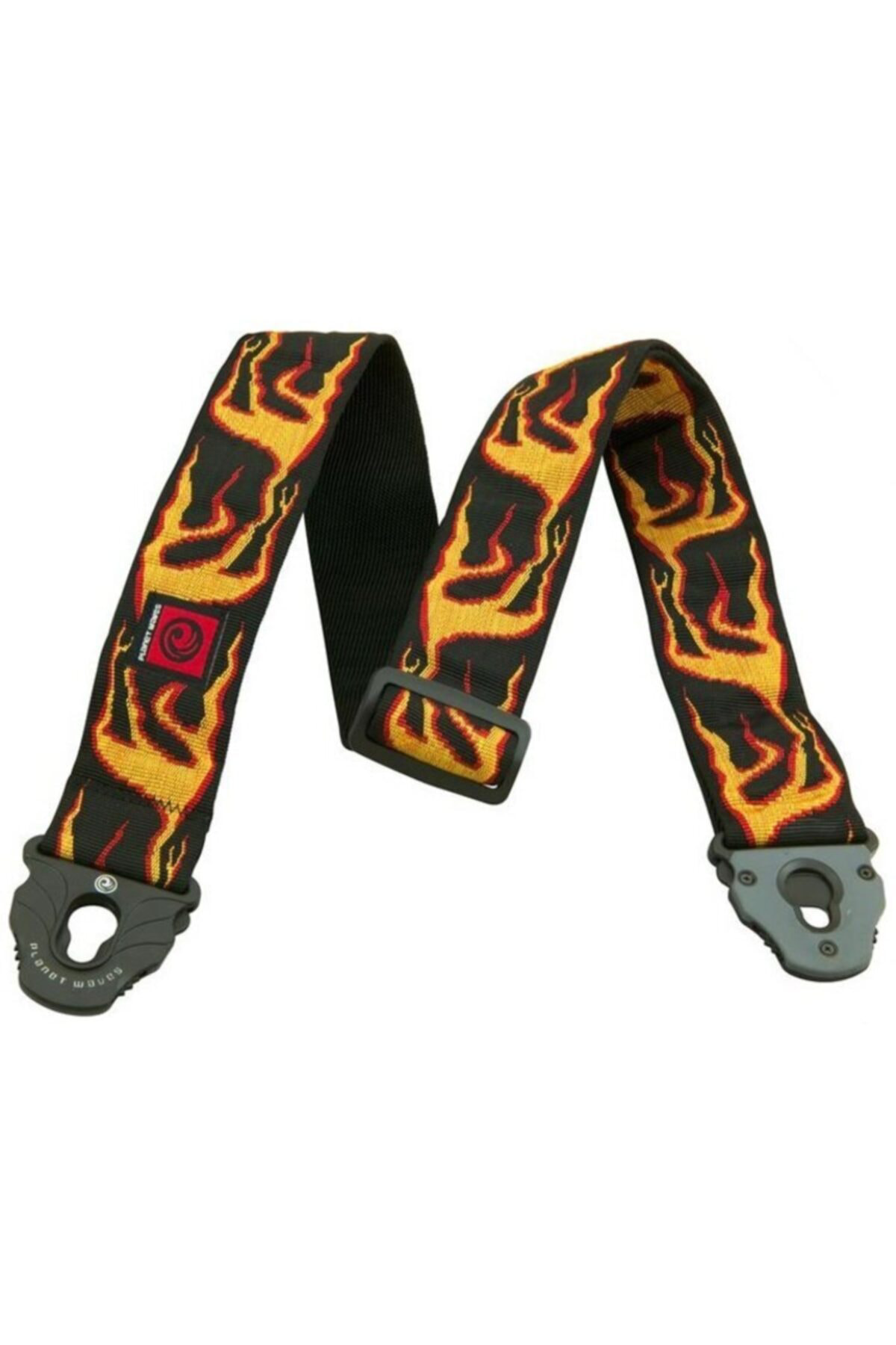 Planet Lock Straps Flame - 50PLA01 Kilitli Gitar Askısı