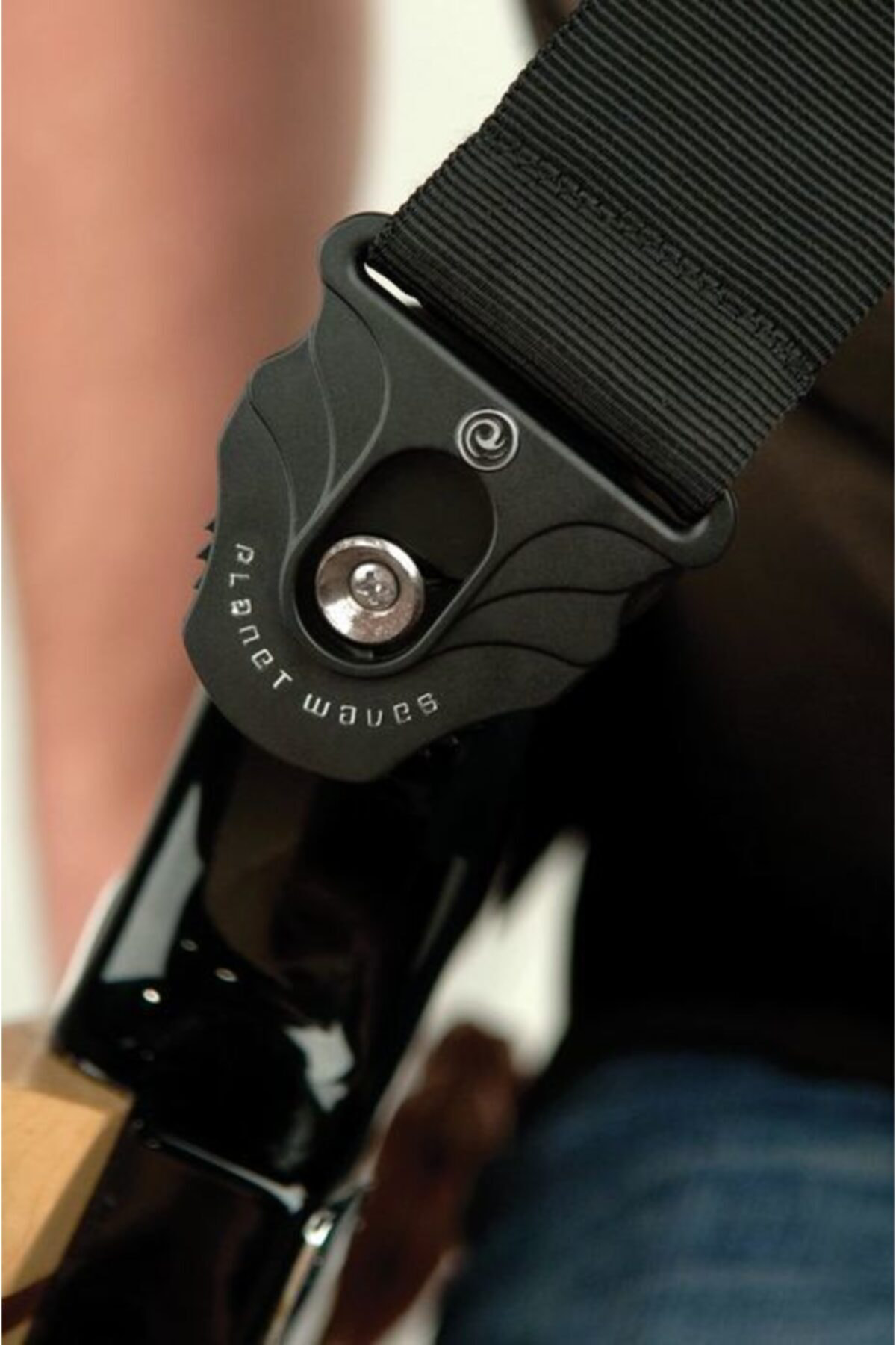 Planet Lock Straps Flame - 50PLA01 Kilitli Gitar Askısı