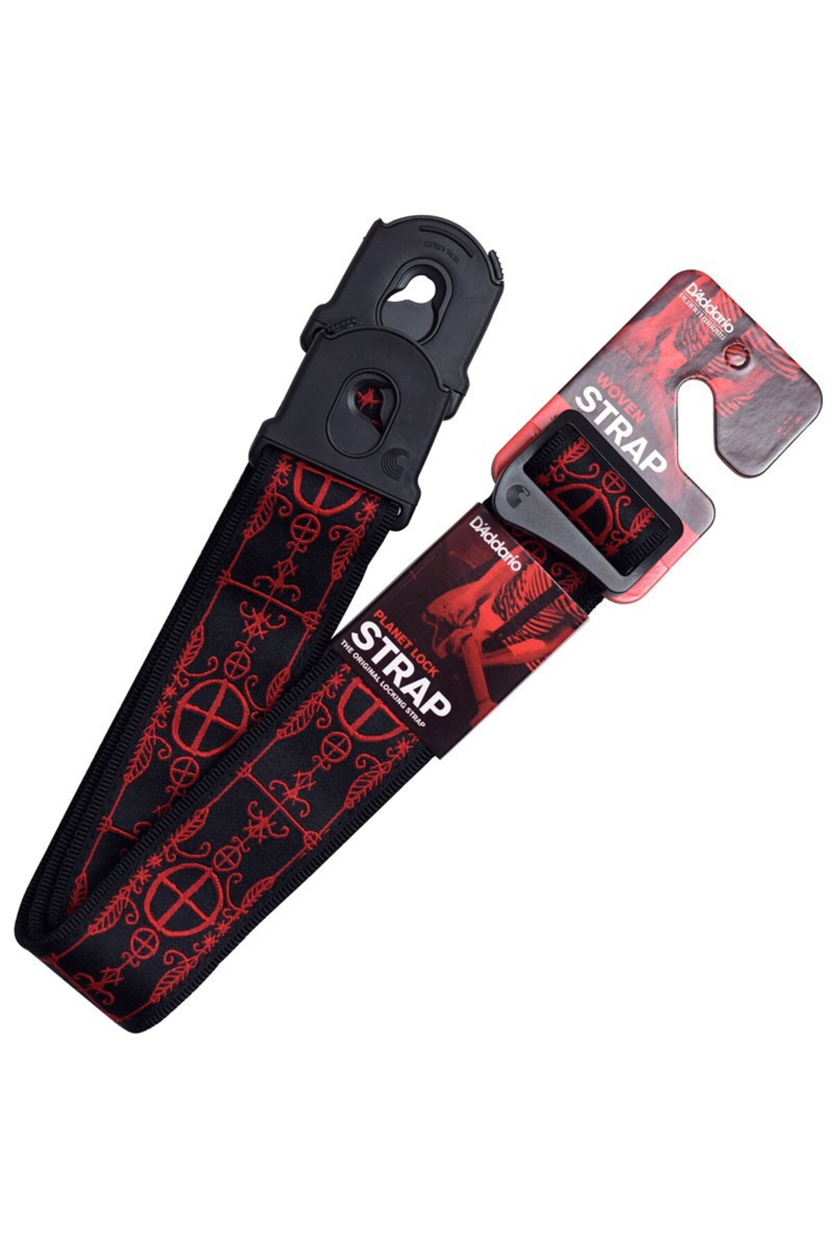 PLANETWAVES 50PLA12 GİTAR ASKISI 50MM LOCK WOODOO   ÇİN Gitar Ask