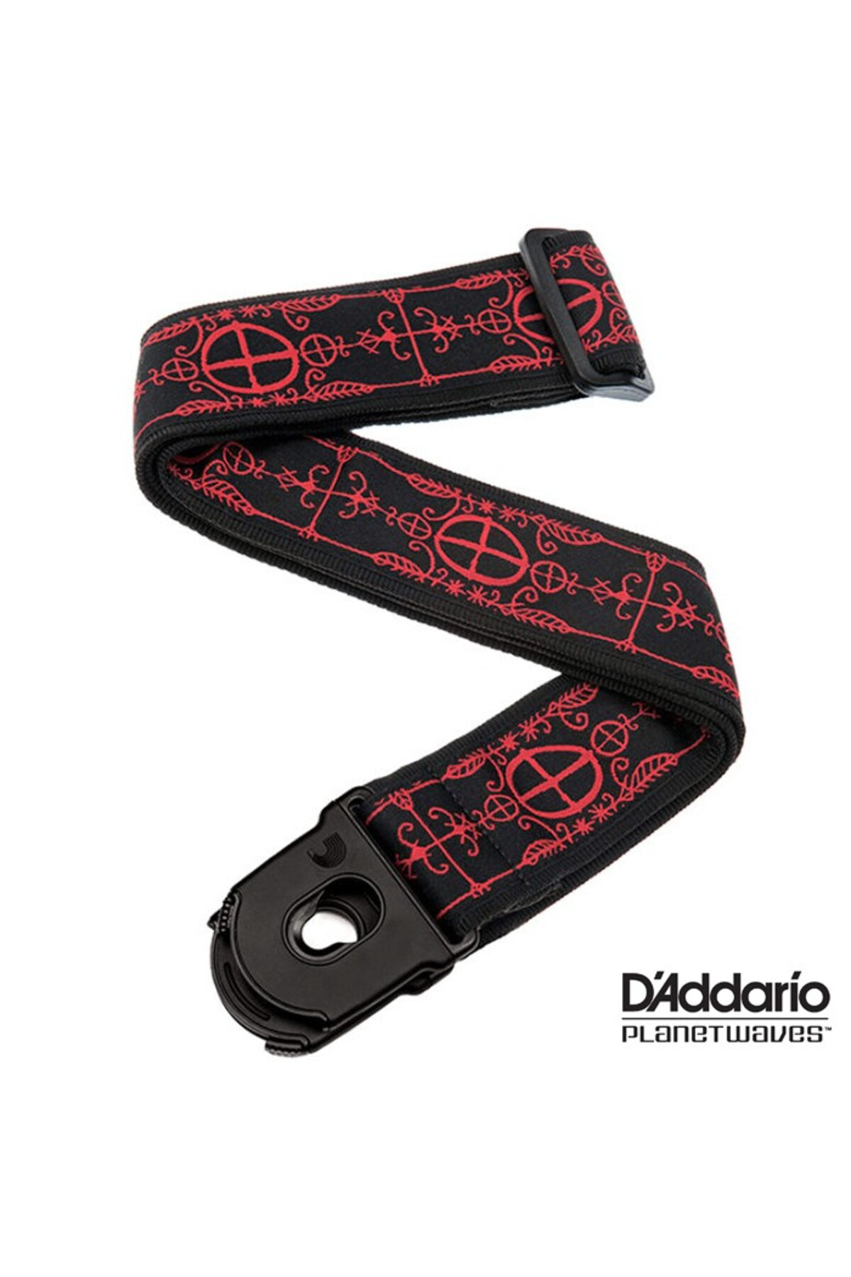 PLANETWAVES 50PLA12 GİTAR ASKISI 50MM LOCK WOODOO   ÇİN Gitar Ask