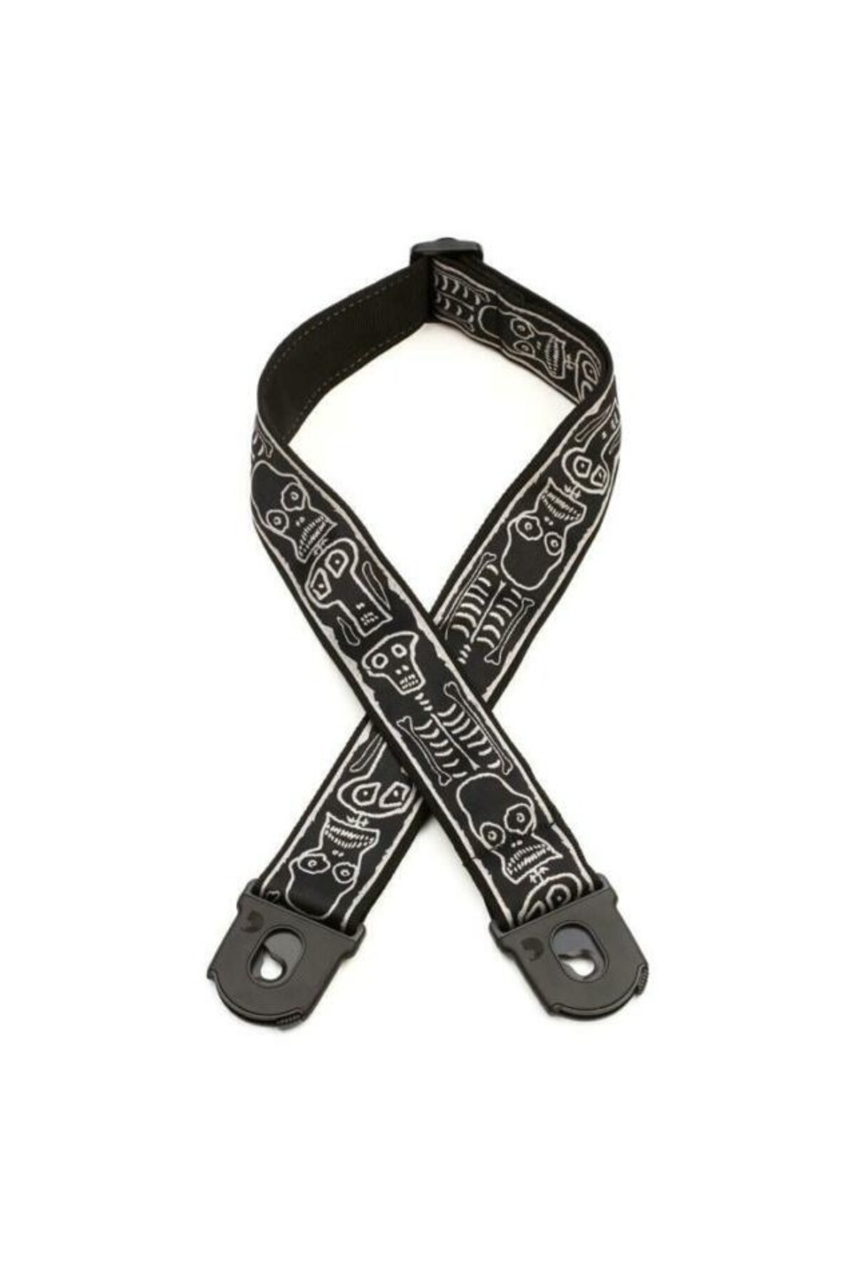 PLANETWAVES 50PLJS01 GİTAR ASKISI 50MM LOCK-JS SKULL N BONES Gita