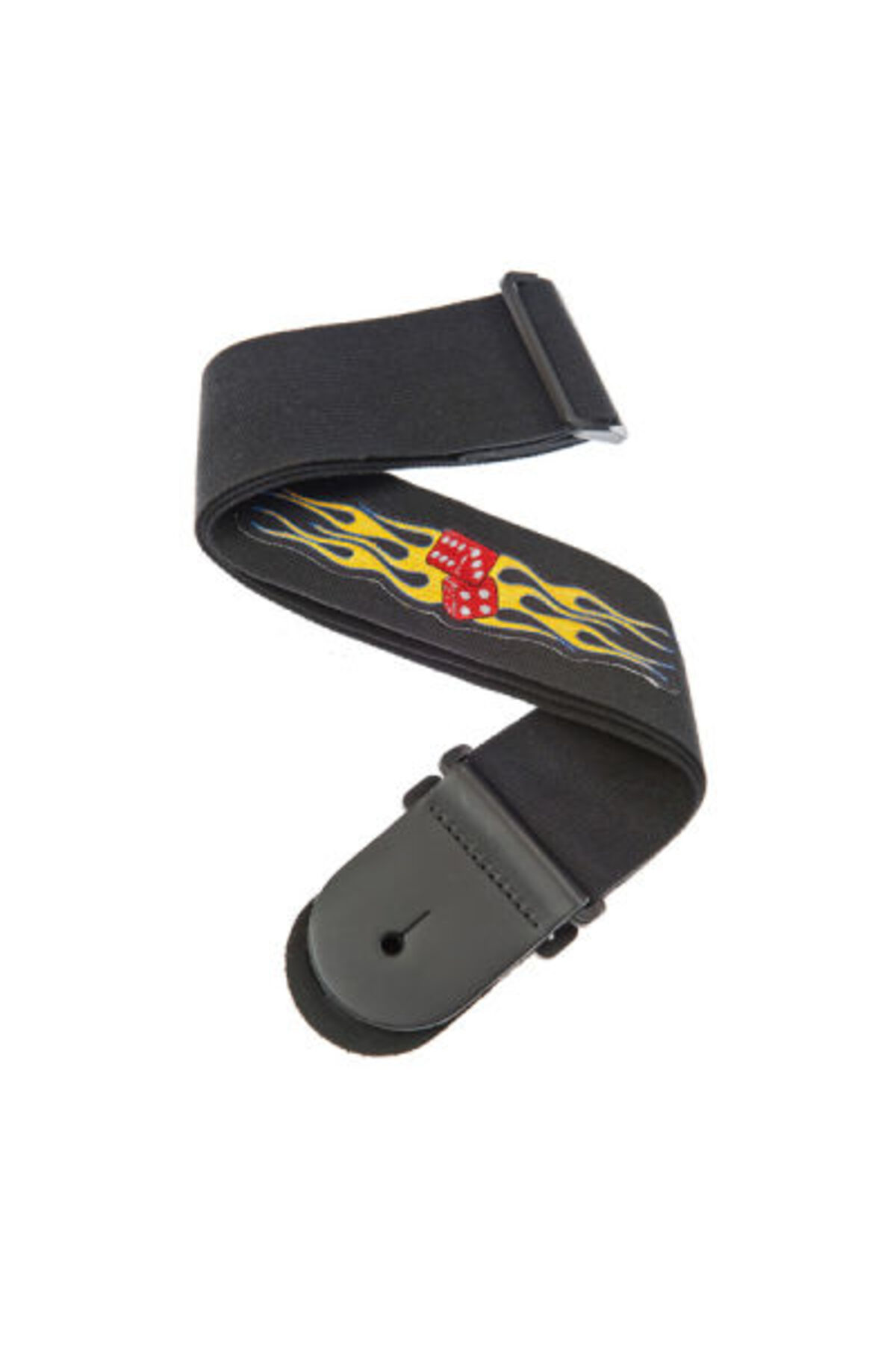 PLANETWAVES 64P05 GİTAR ASKISI 64MM DOKUMA FLAMING DICE