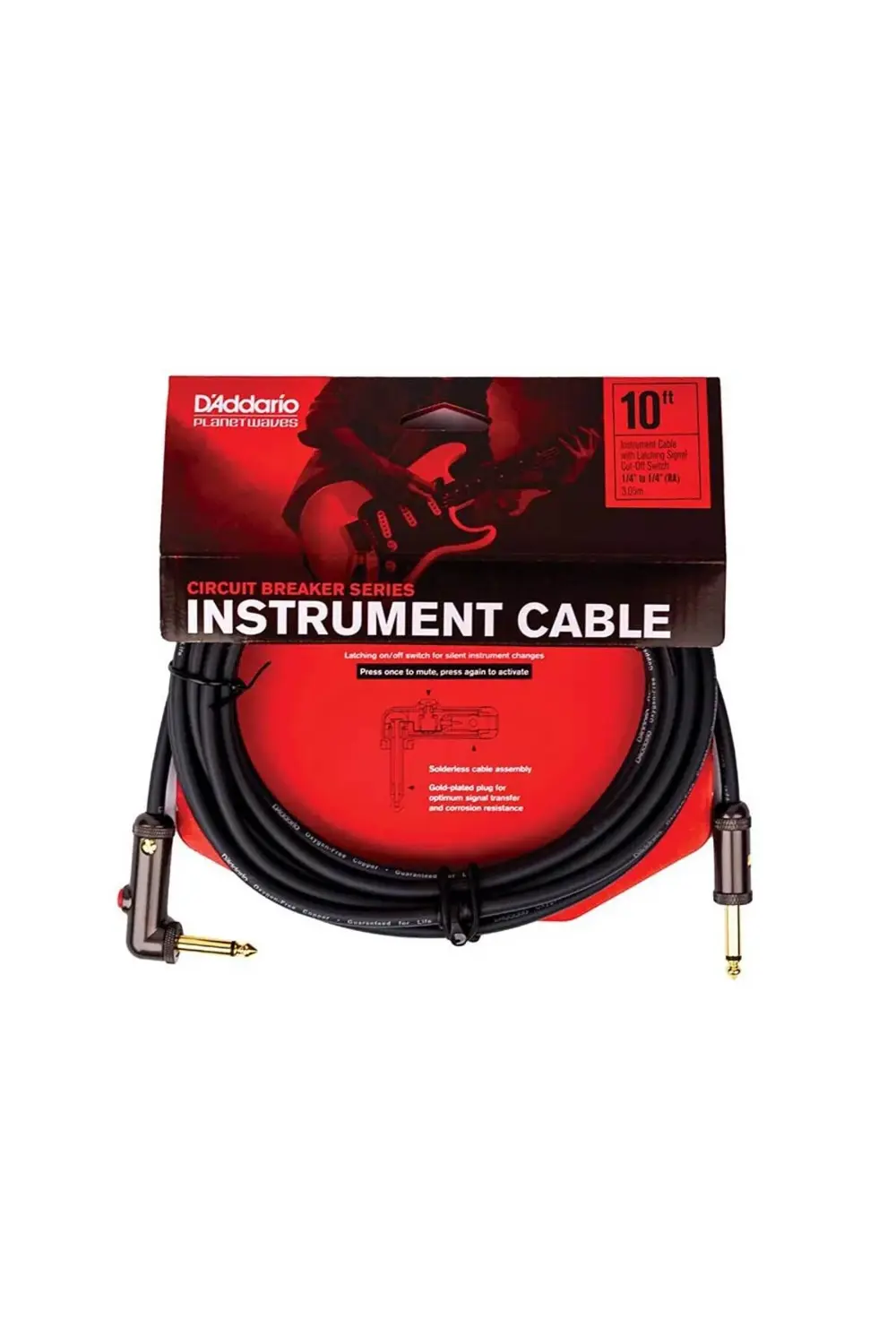 Planet Waves Planetwaves Pw-Aglra-10 Devre Kesicili Kablo 10 İnch