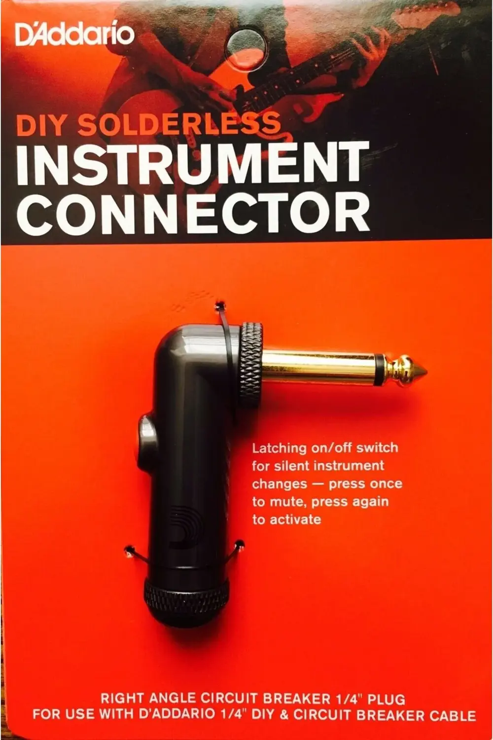 PLANETWAVES PWAGRAP2 PW AÇ KAPAT SWITCHLİ PİPO JACK 14 İNCH GOLD