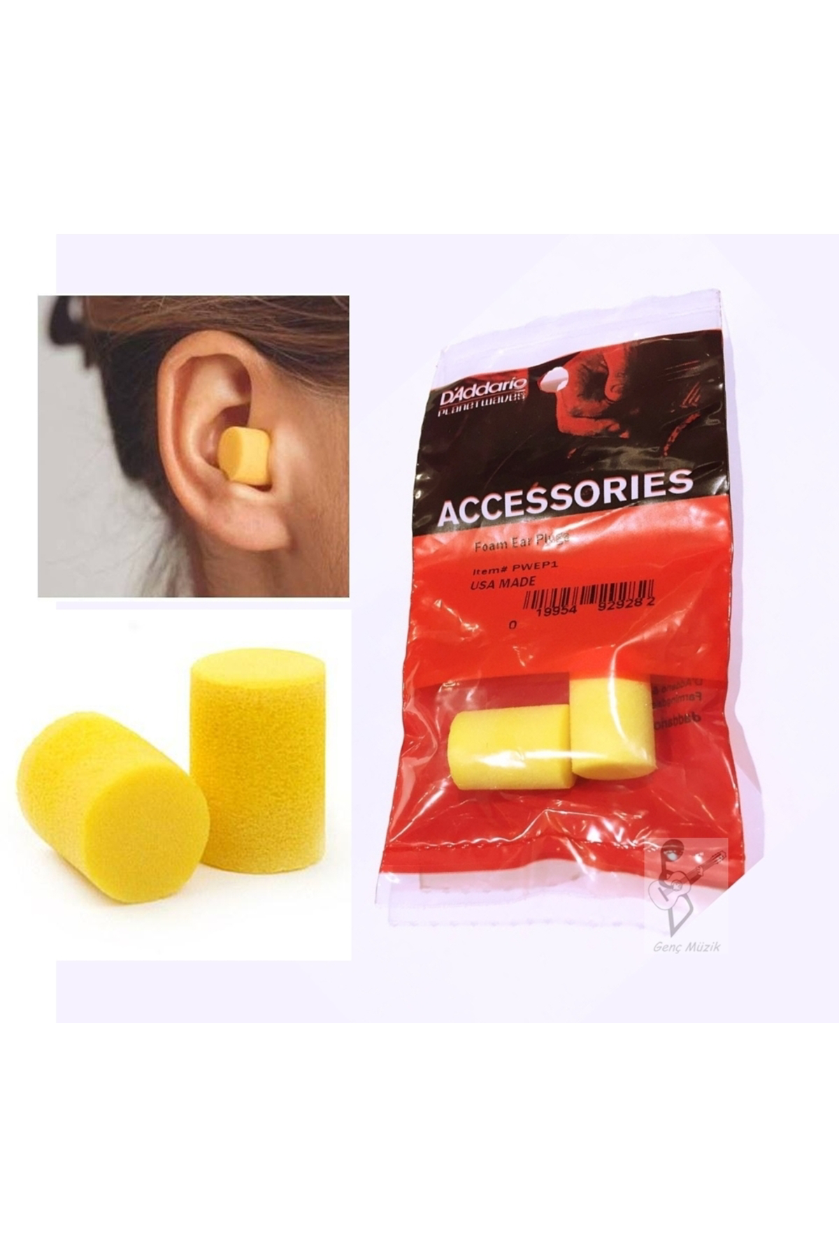 Planet Waves Planetwaves Pwep1 Kulak Tikaci  Noise Guard Çift  Abd