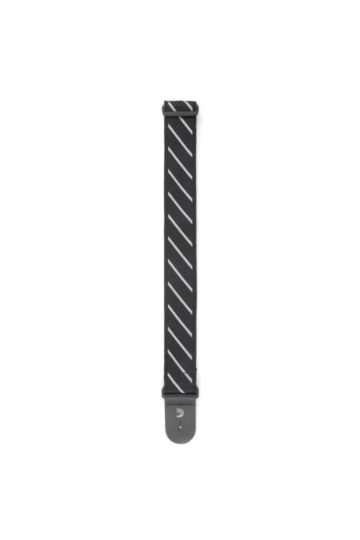PLANETWAVES T20W1409 GİTAR ASKISI, TIE STRIPES SİYAH-GRİ - Görsel 2