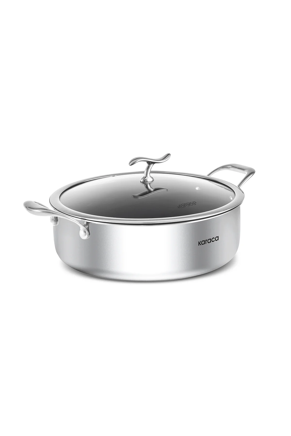 Plasma Steel 316+ 3Ply Yanmaz Yapışmaz Çelik Karnıyarık / Pilav Tencere 28 cm Plasma Steel 316+ 3Ply Yanmaz Yapışmaz Çelik Karnıyarık / Pilav Tencere 28 cm