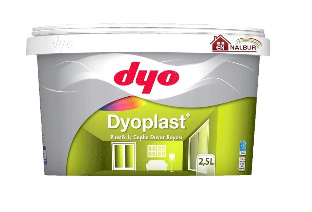 plast Plastik İç Cephe Boyası 2,5 Litre Bayrak Kırmızı
