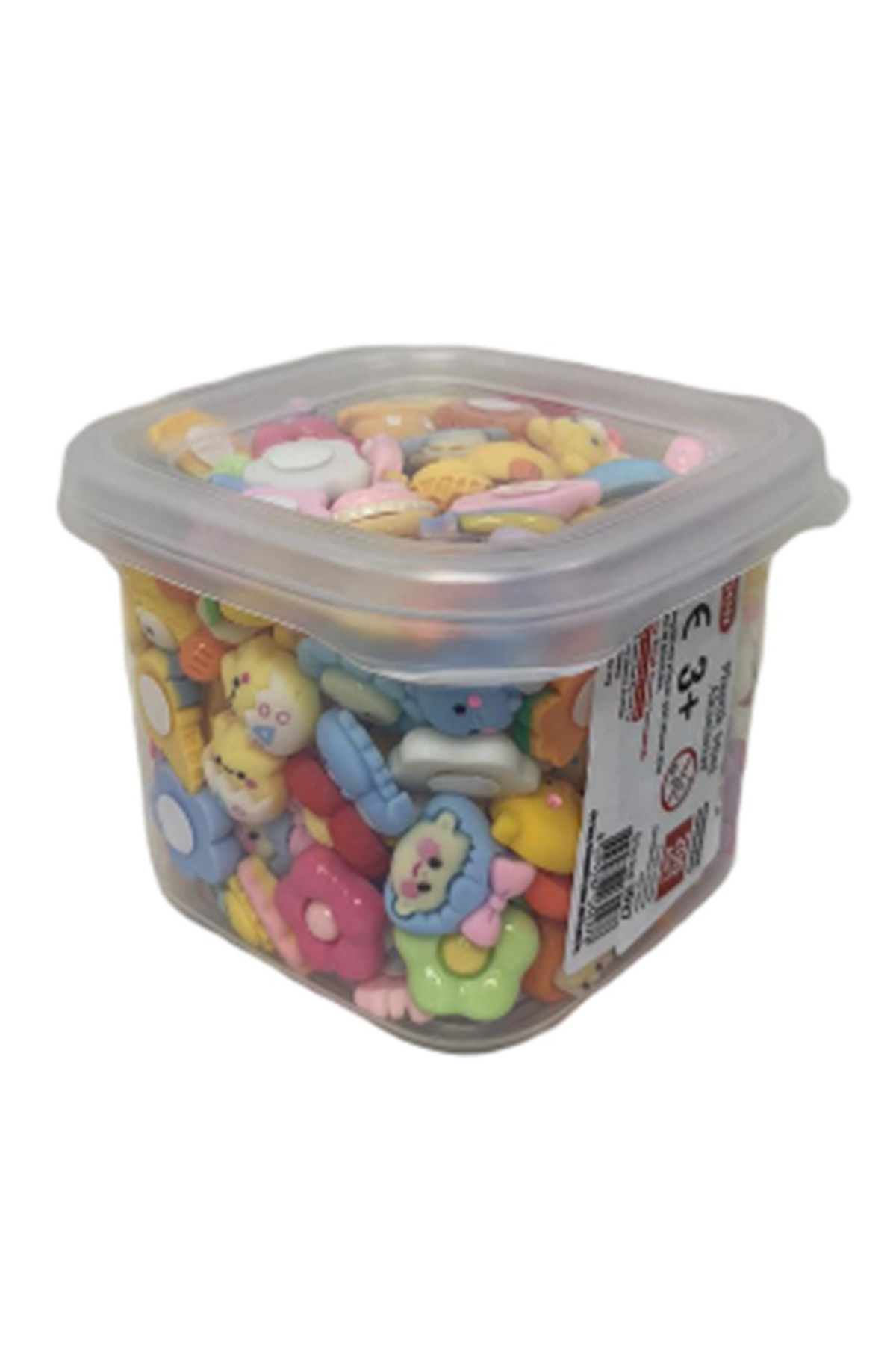 Just Cheap Store Plastik 3D Mini Aksesuar 200'Lü