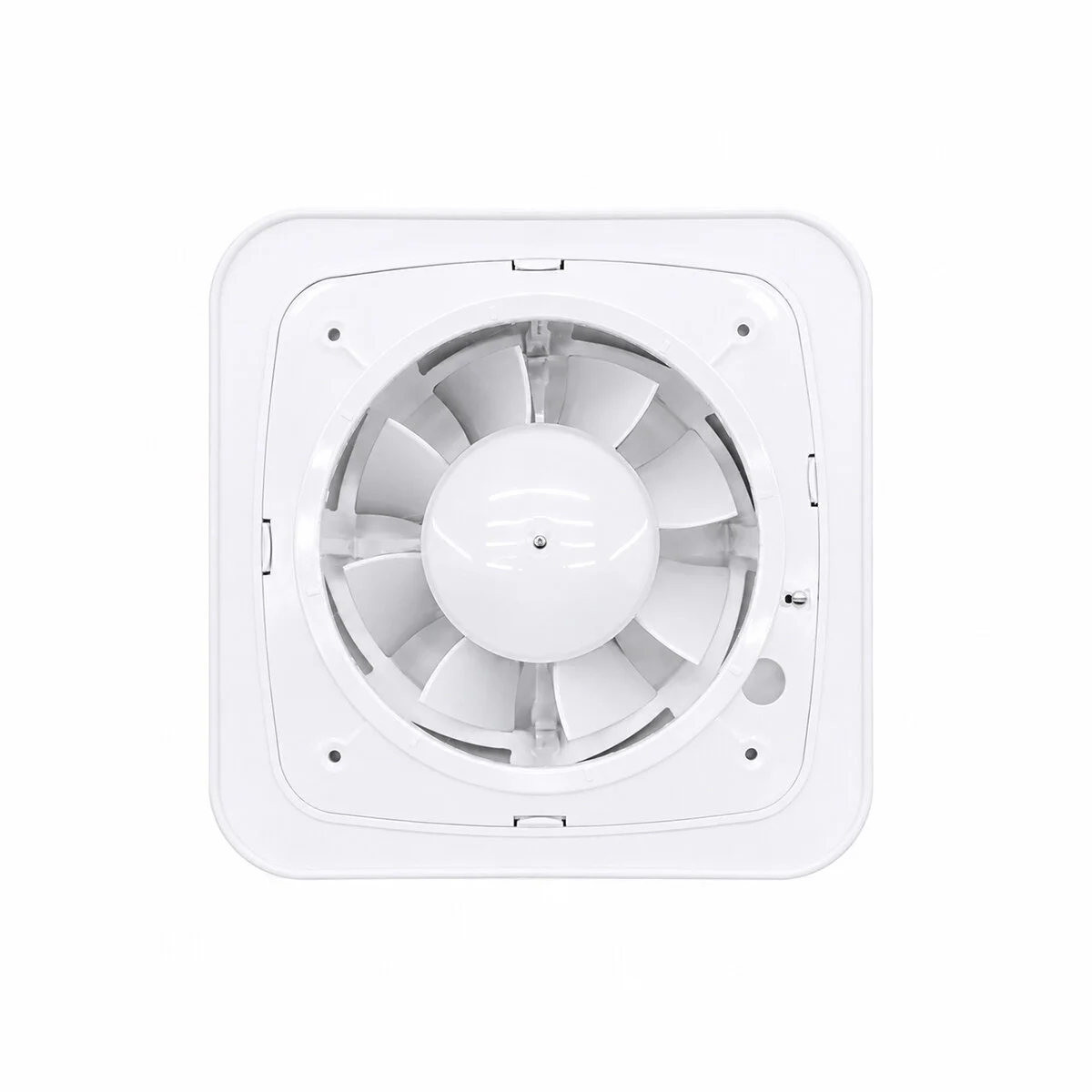 Plastik Aspiratör 120 Beyaz Banyo Tuvalet Havalandırma Aspiratörü 16W 1900RPM 80M3/H EBT-120SB