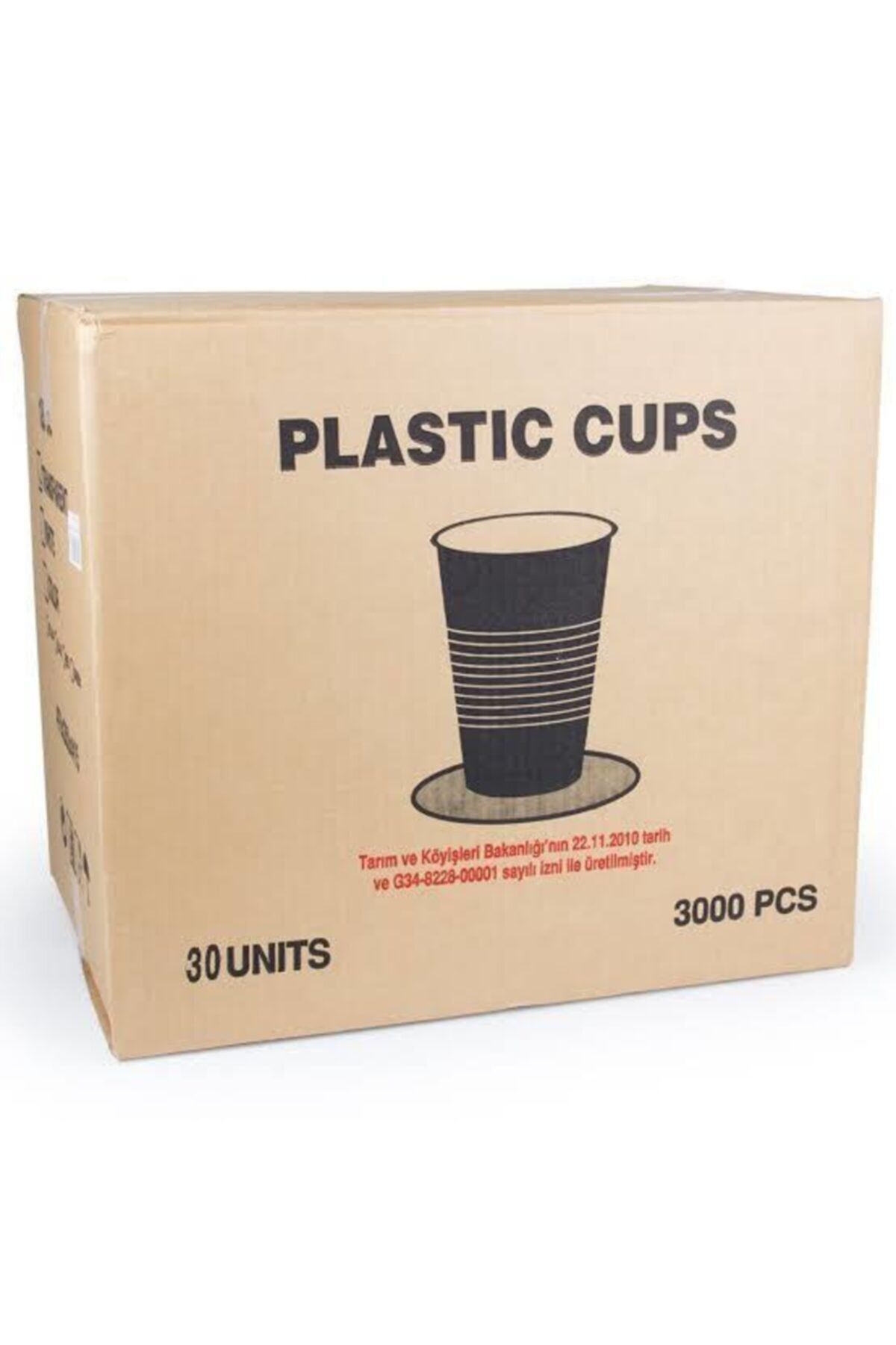 Plastik Bardak 3000'li 1 Koli