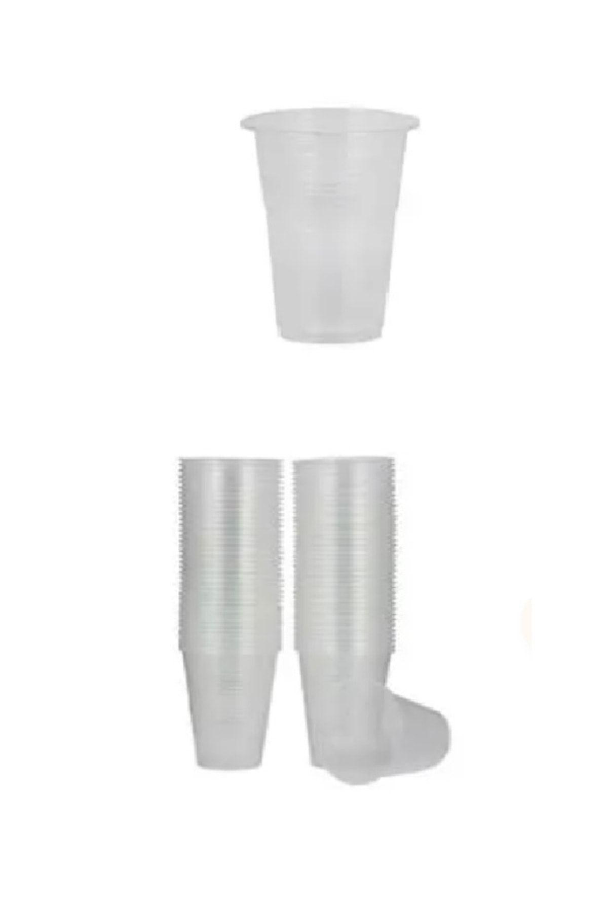 Plastik Bardak Şeffaf 180 ml 3000 Adet