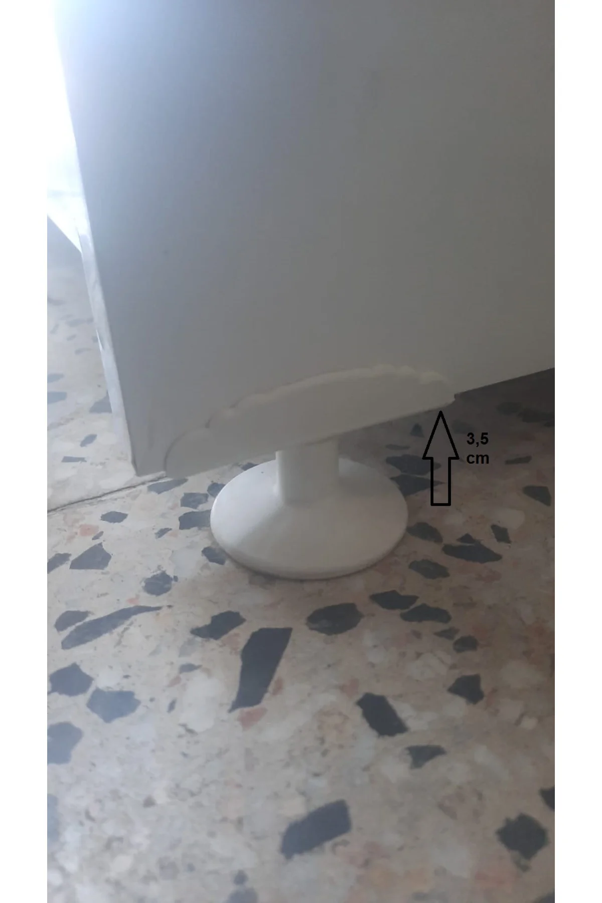 Plastik Beşik Ayağı Beyaz 4 Adet (18 mm ) Plastik Beşik Ayağı Beyaz 4 Adet (18 mm )