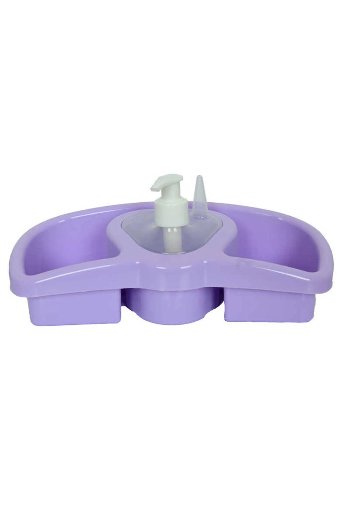 Plastik Bulaşık Seti Sabunluk Karışık Renk Kutulu ZP-218