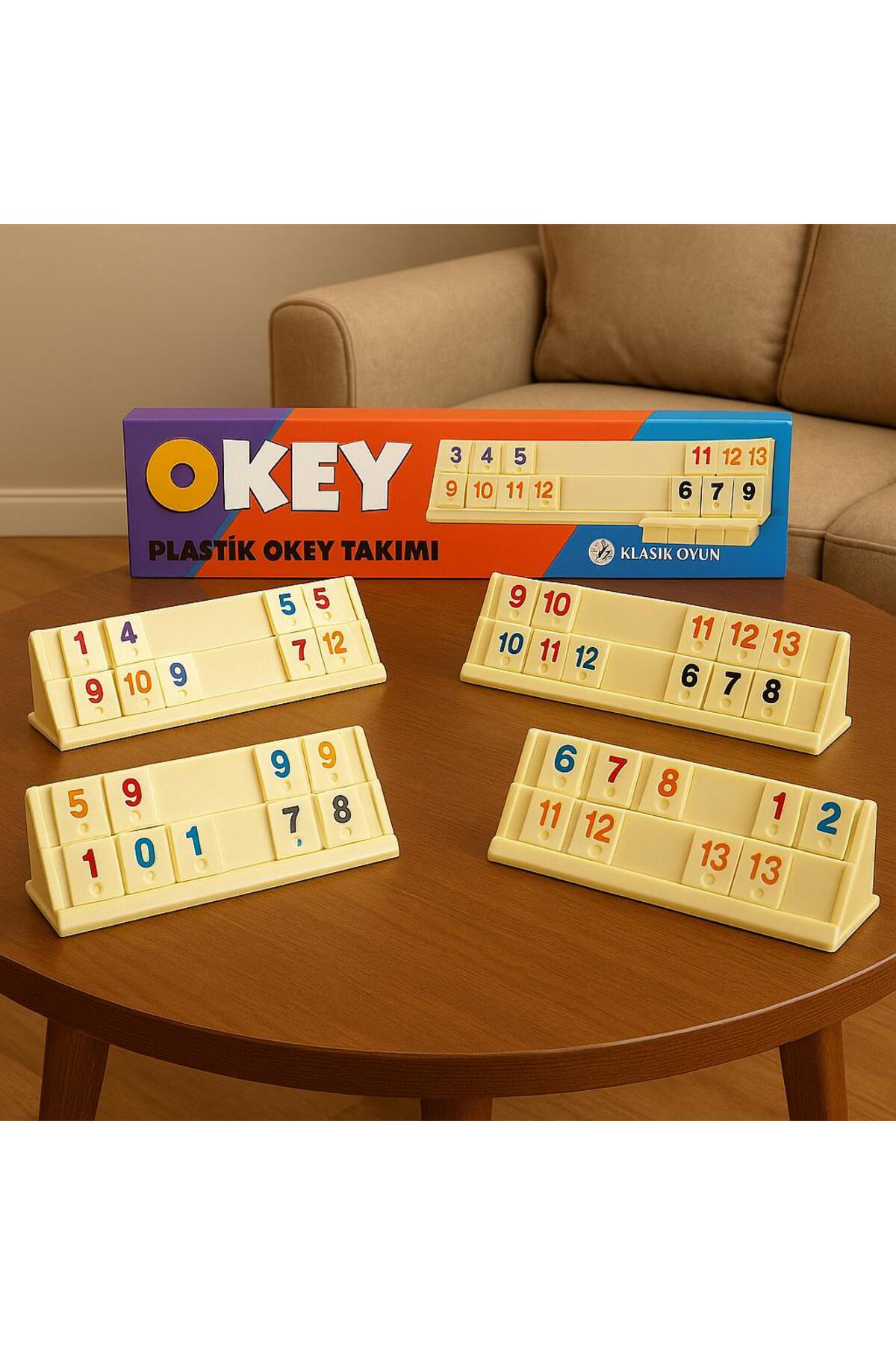 Eser Plastik Büyük Okey Takimi