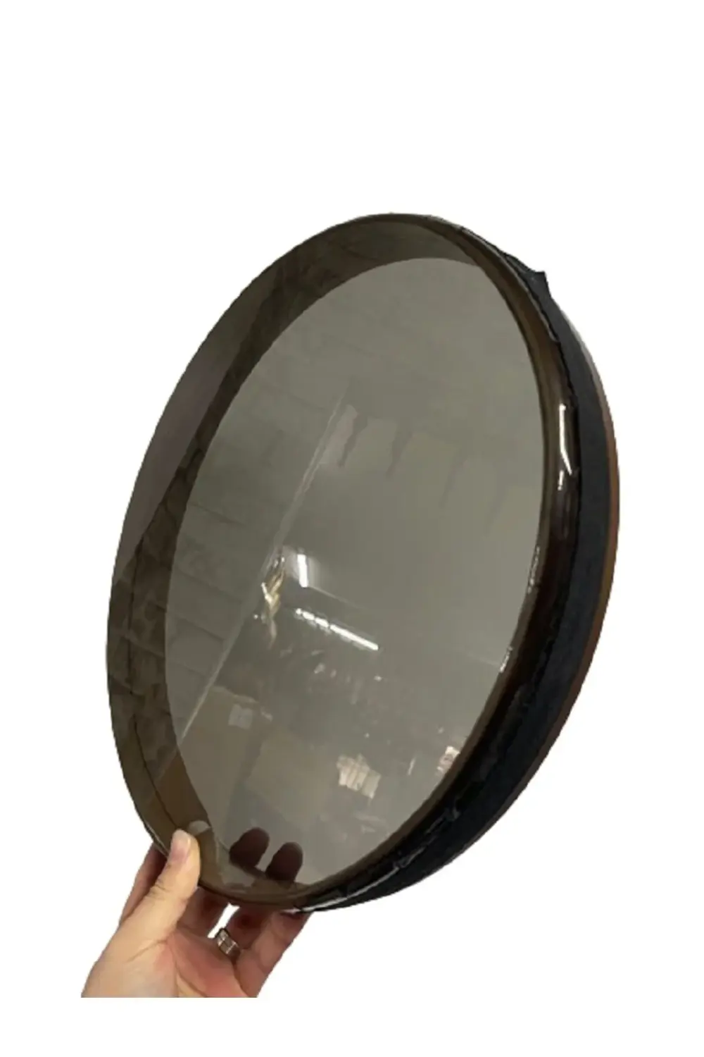 Plastik Cam Derili Akortlu Bendir 40 cm Koyu Film