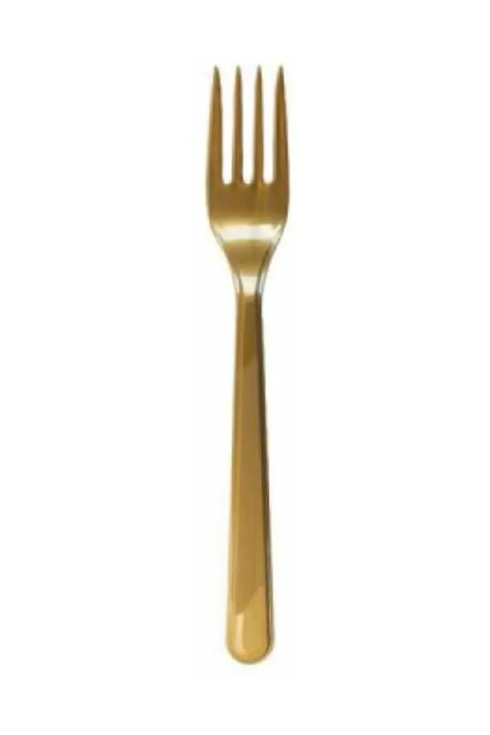 Plastik Çatal Gold 10lu
