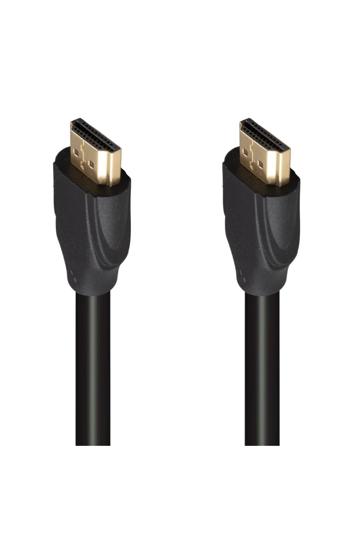 PLASTİK DÜZ SİYAH 1.5 METRE POŞETLİ GOLD UÇLU HDMI KABLO (4172)