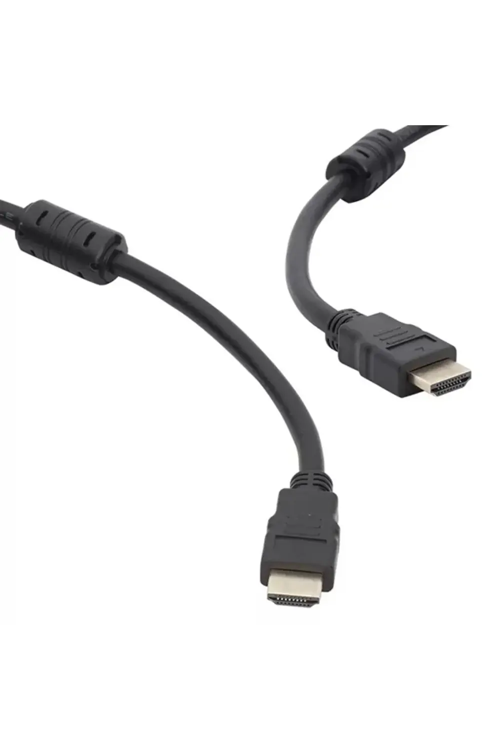 PLASTİK DÜZ SİYAH 5 METRE HDMI KABLO POŞETLİ (4202)
