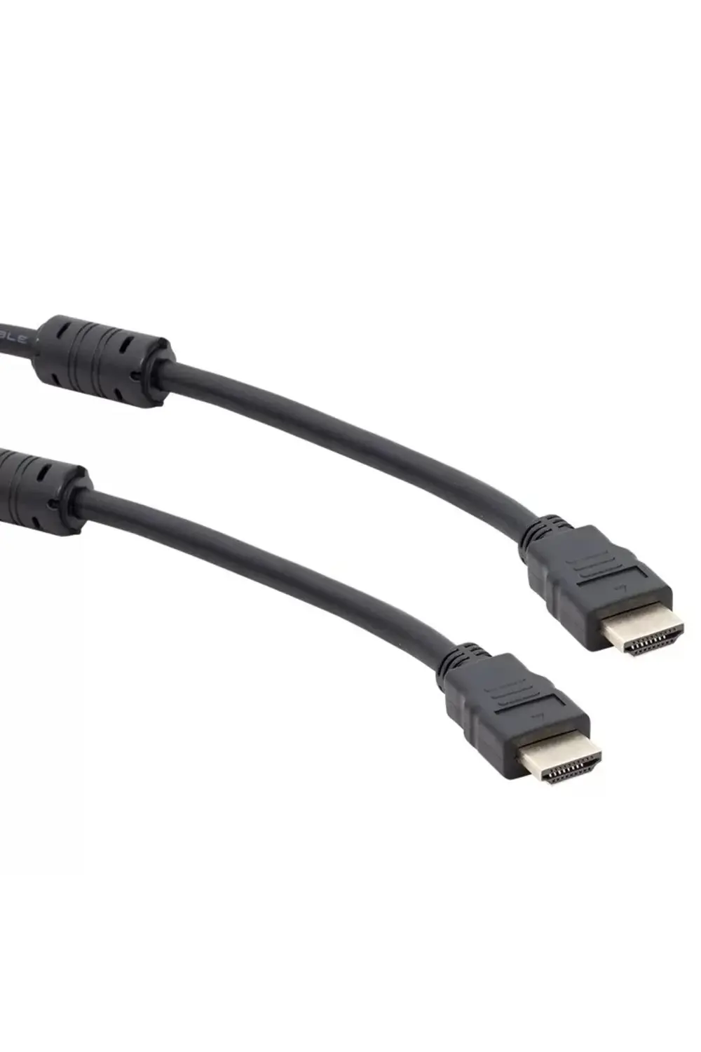 PLASTİK DÜZ SİYAH 5 METRE HDMI KABLO POŞETLİ (4202)