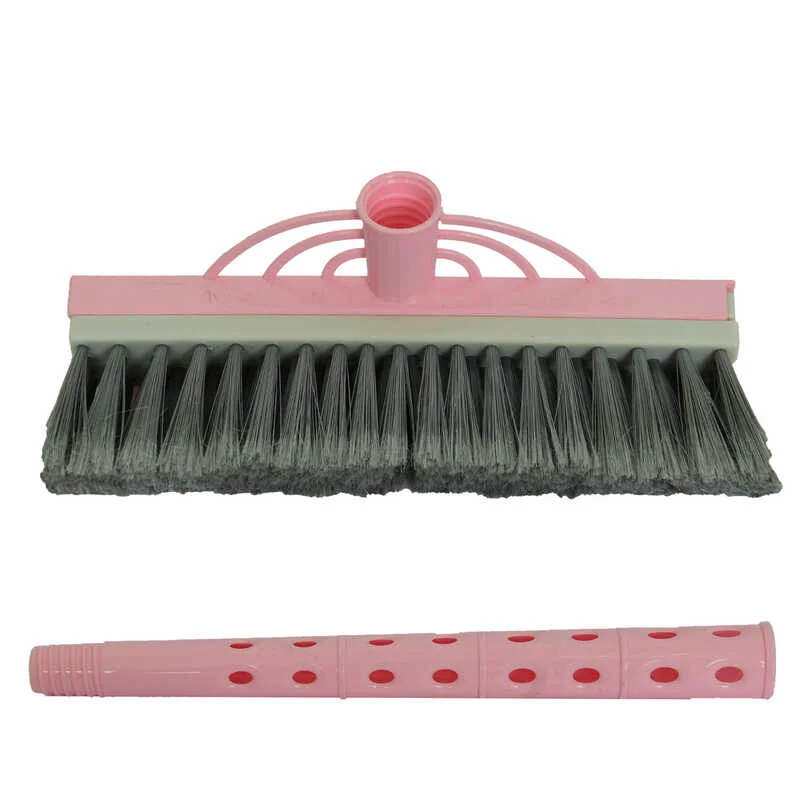 Plastik Fırçalı Saplı Camsil Set Karışık Renk Kod-170