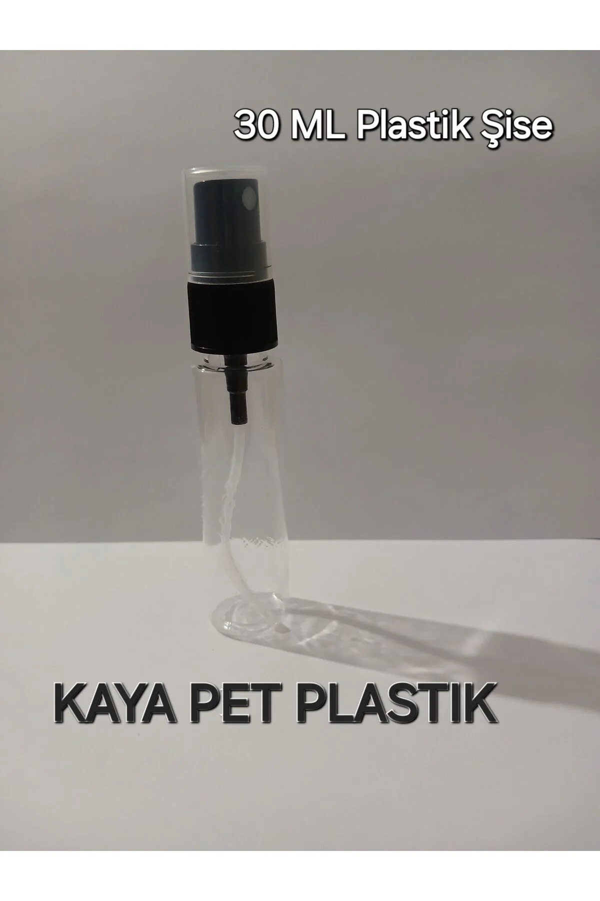 Plastik Fısfıslı Kolonya Şişesi 10   Adet 30 CC. SPREY BAŞLIKLI S