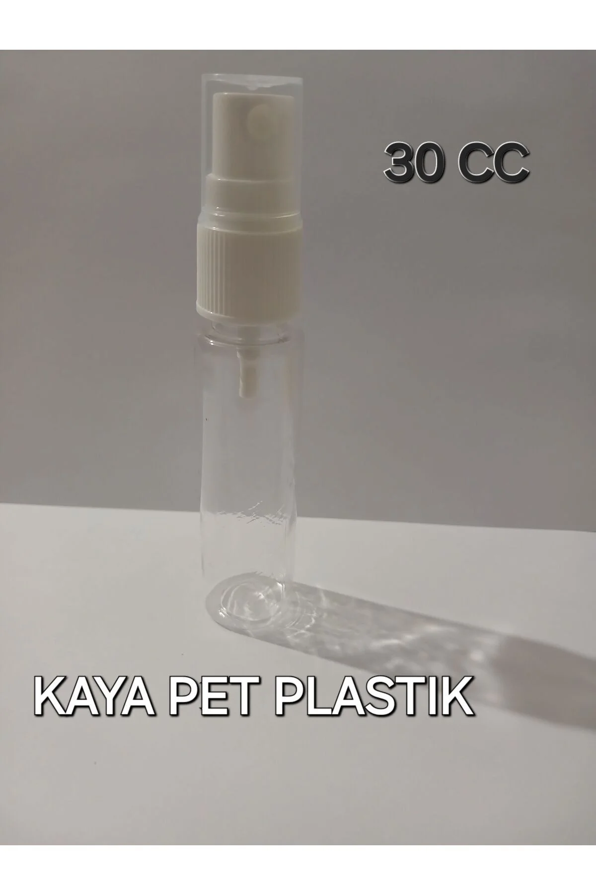 Plastik Fısfıslı Kolonya Şişesi 500 Adet 30 CC. SPREY BAŞLIKLI Sİ