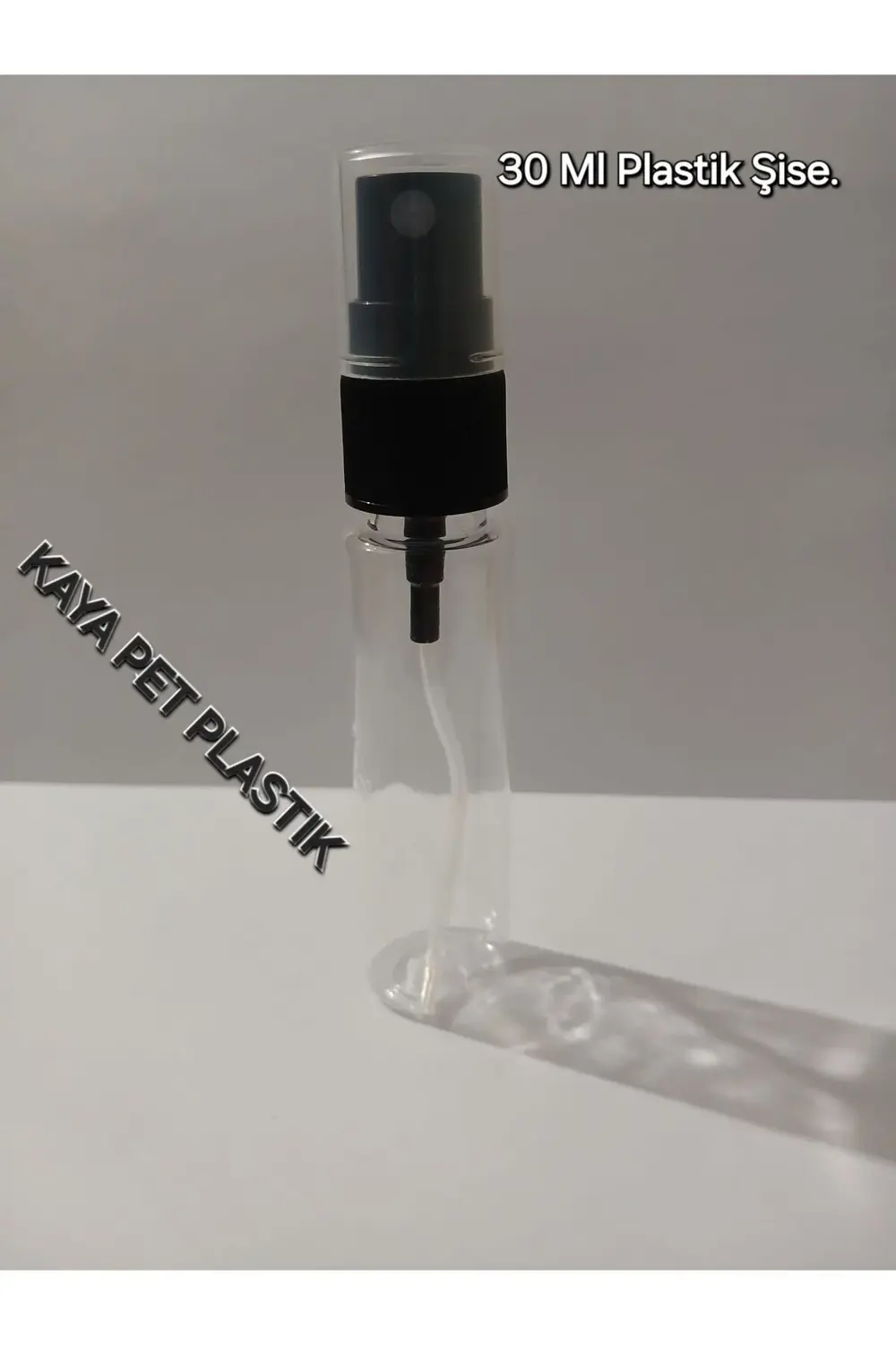 Plastik Fısfıslı Kolonya Şişesi 10   Adet 30 CC. SPREY BAŞLIKLI S