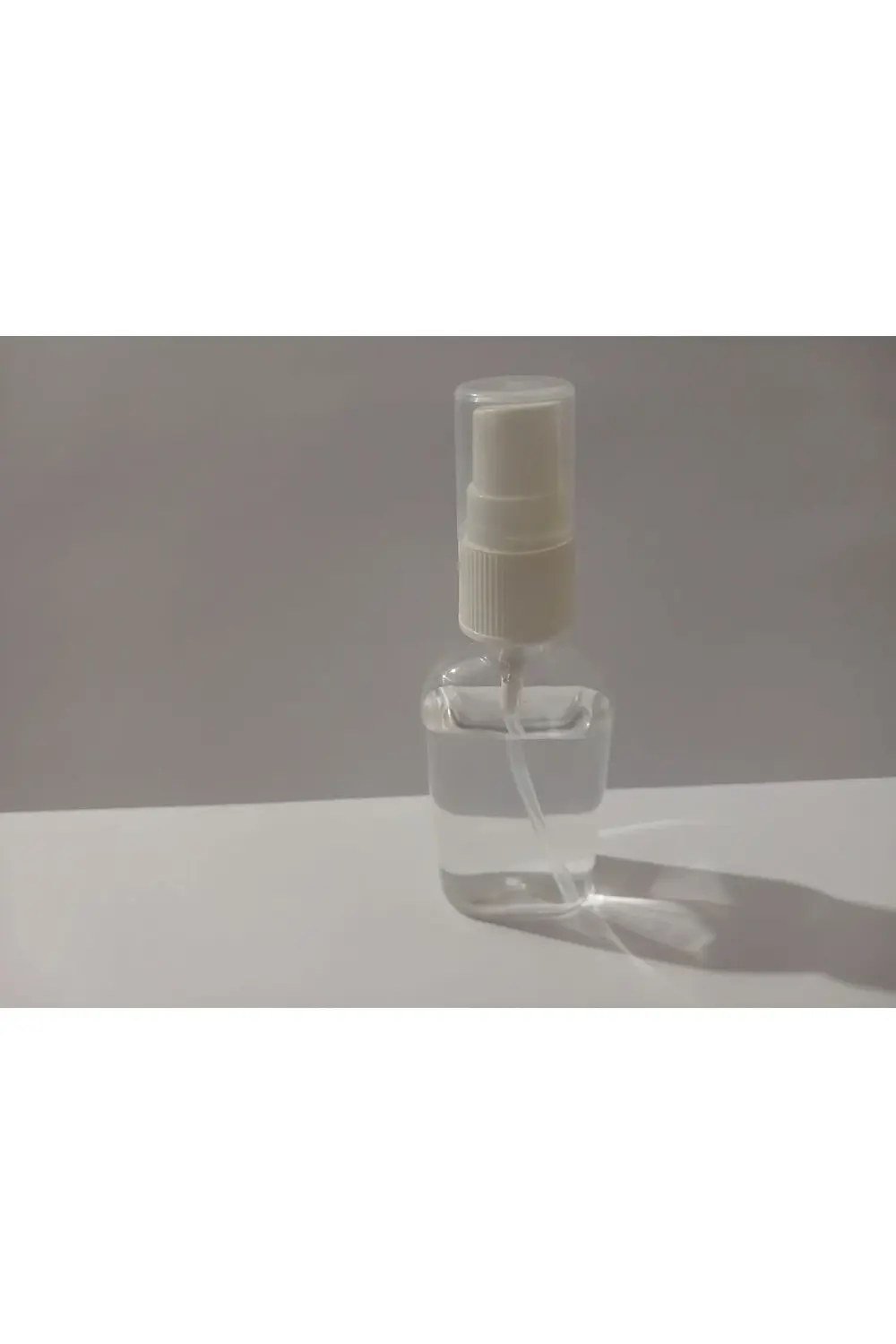 Plastik Fısfıslı Kolonya Şişesi 50  Adet 35 cc. SPREY BAŞLIKLI YA