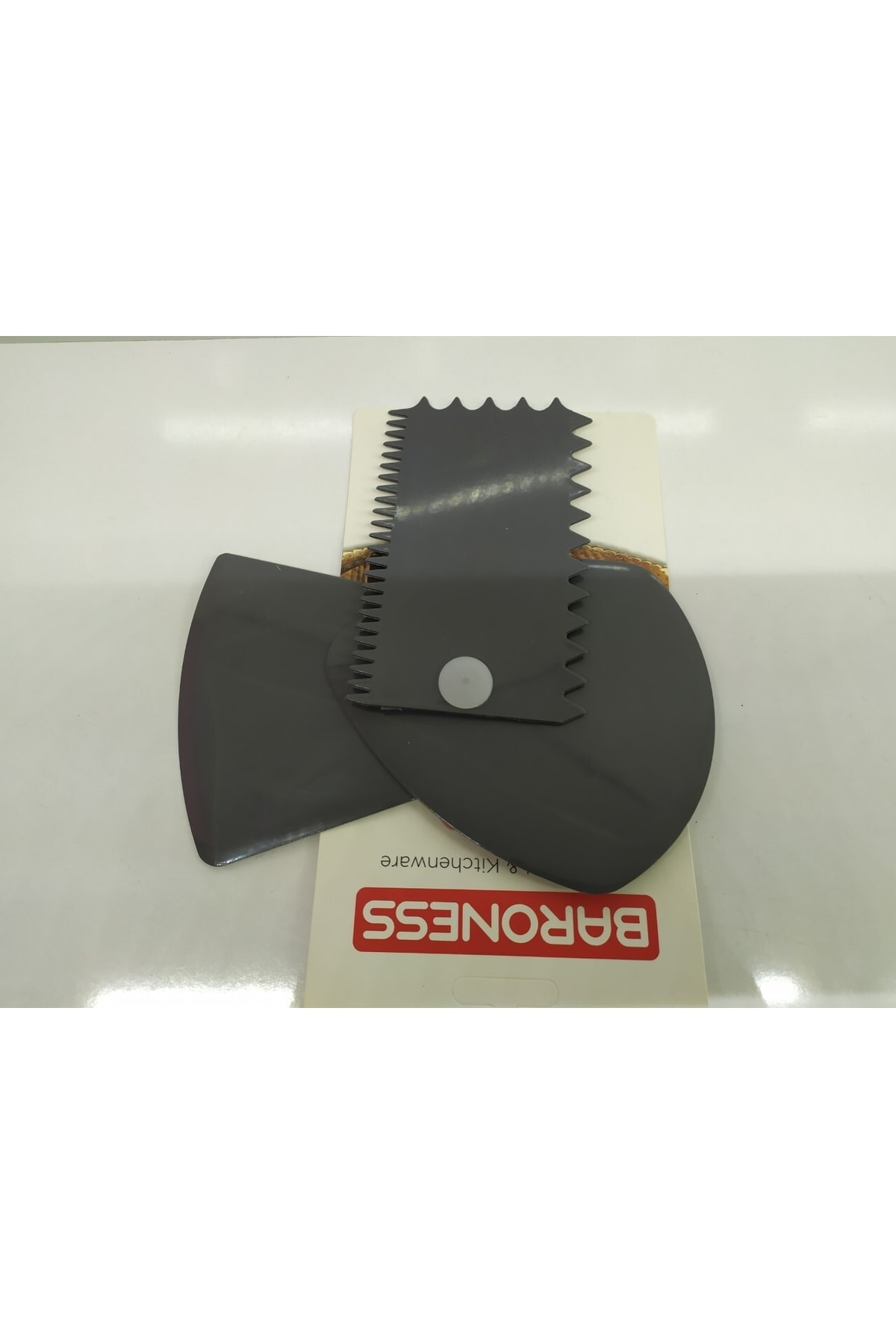 Plastik Hamur Şekillendirici Kesici 3'lü (gri)