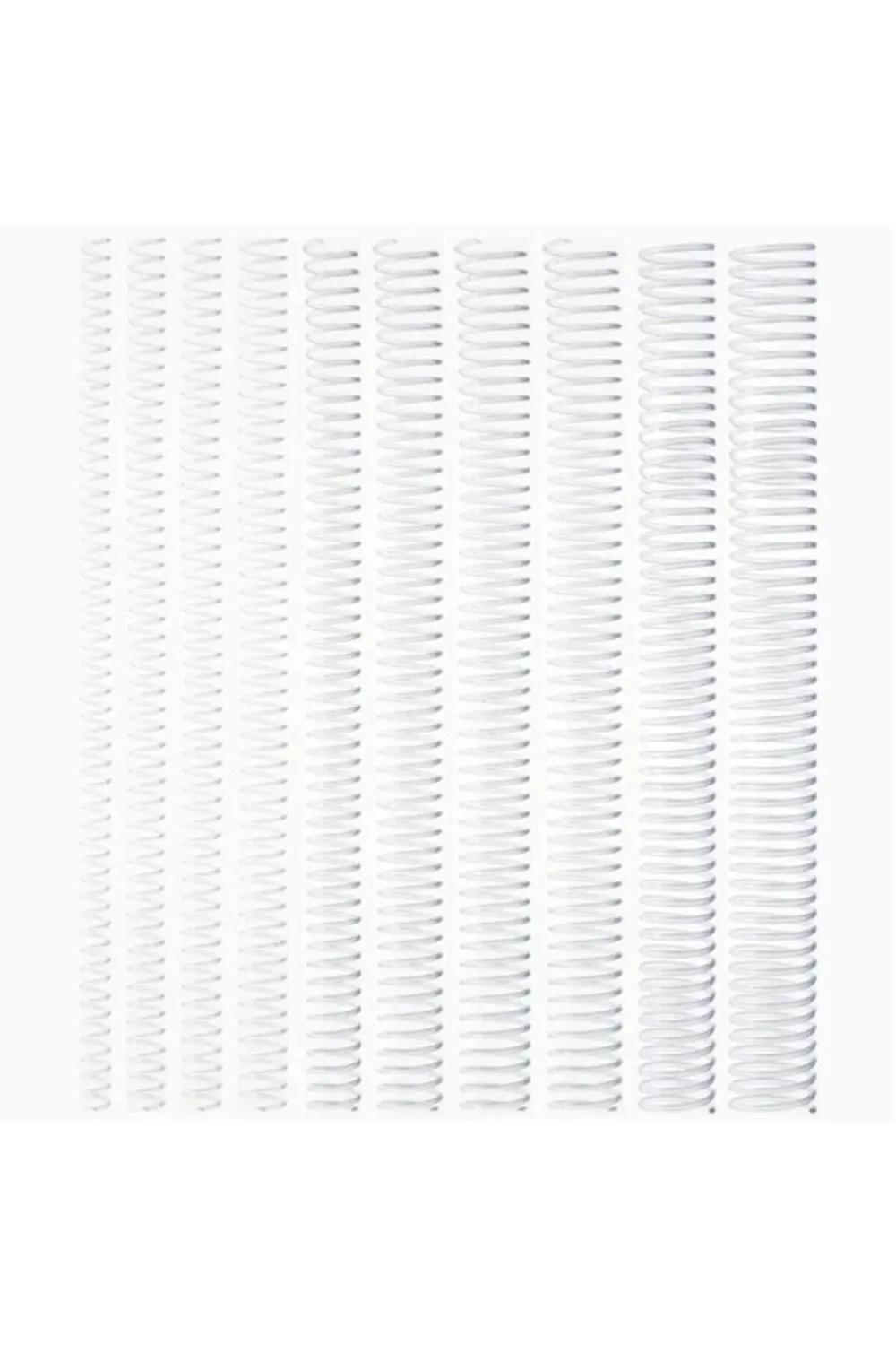 Plastik Helezon Spiral 12 mm Şeffaf 100'lü (4:1)