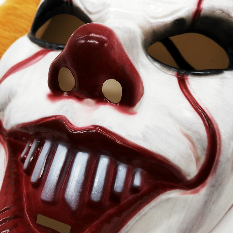 Plastik Joker Maskesi Killer Palyaço Maskesi Plastik Joker Maskesi Killer Palyaço Maskesi