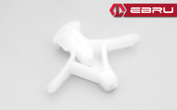 Evimdeyokyok Plastik Kanatlı Alçıpan Dübeli 2 - 50 Adet Tdrtr