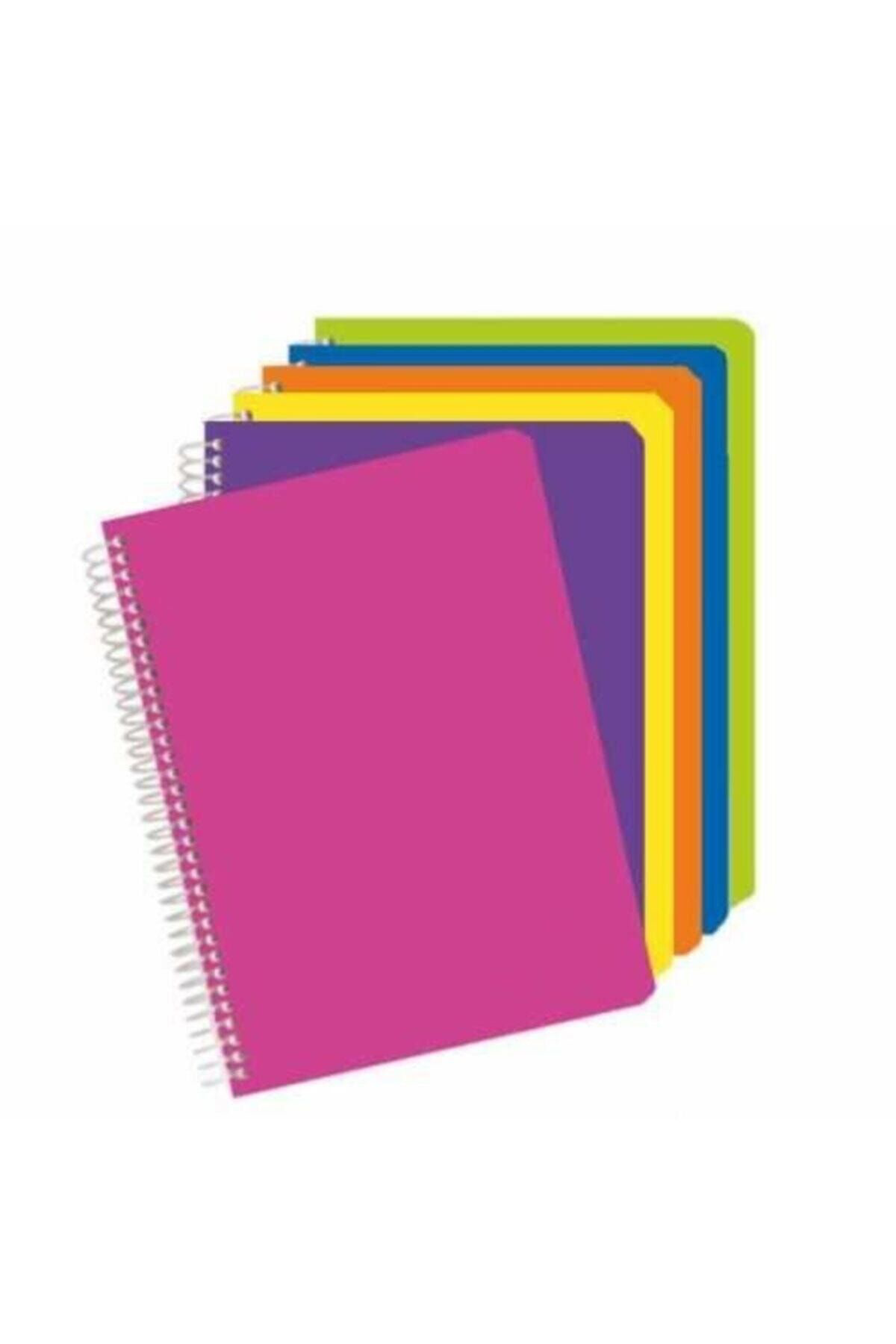 Tigra Plastik Kapak A4 Sprialli 60 Yp Çizgili