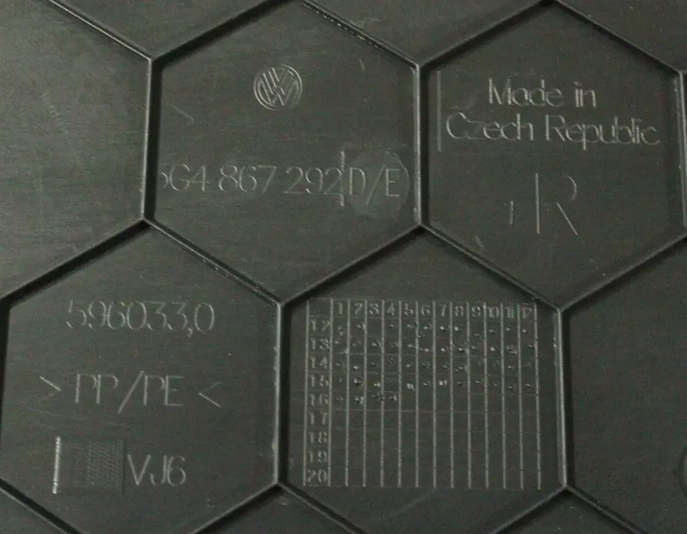 Plastik Kaplama B Sütun Sağ Alt (VW Orjinal)(5G4867292D)(Golf 7)