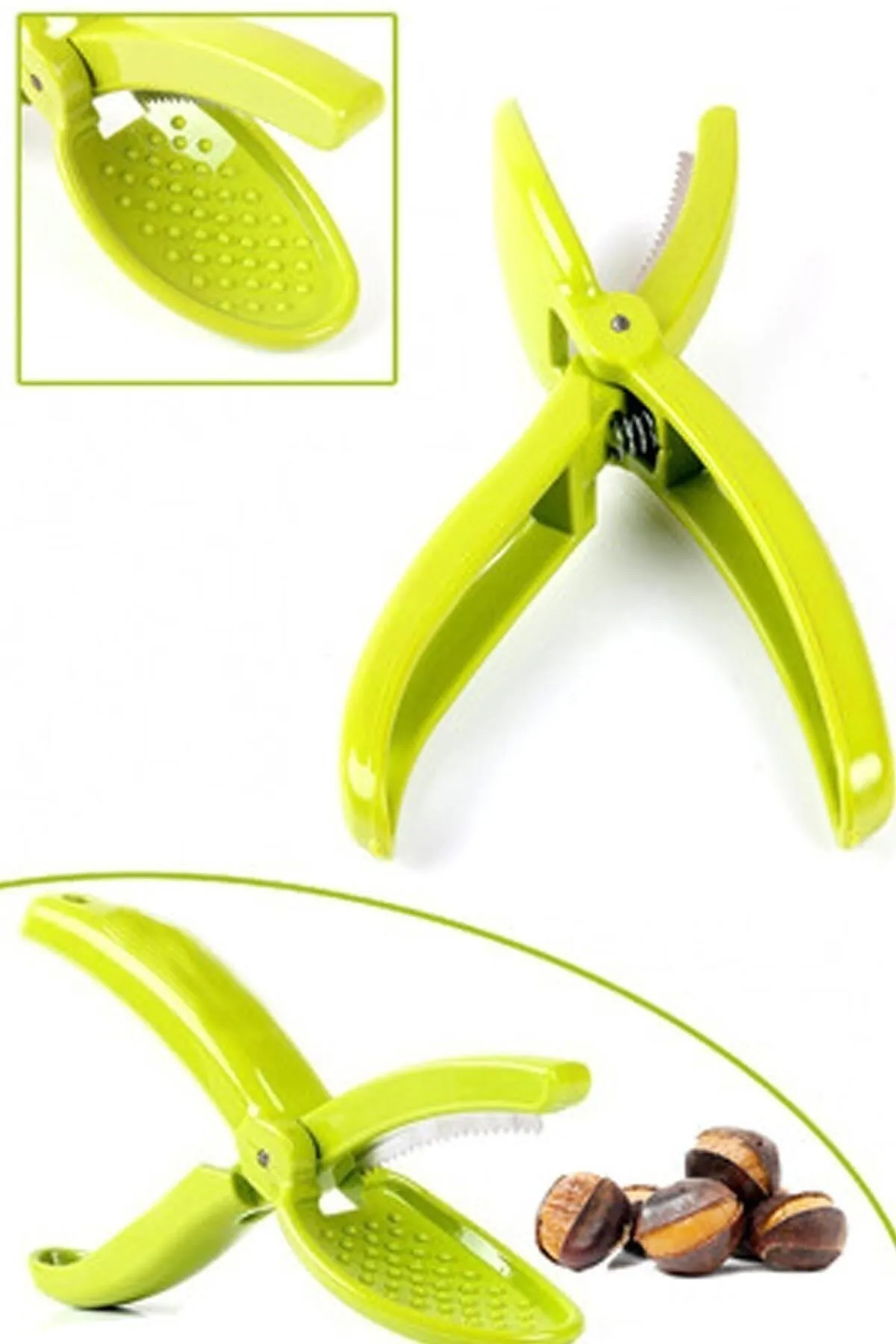 Just Cheap Store Plastik Kestane Çizici Pratik Kestane Kesici Ekonomik Ck-616