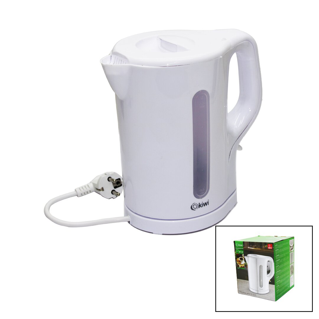 PLASTİK  KETTLE SU ISITICISI  BEYAZ  1.7LT  2000W OTOMATİK KAPANM