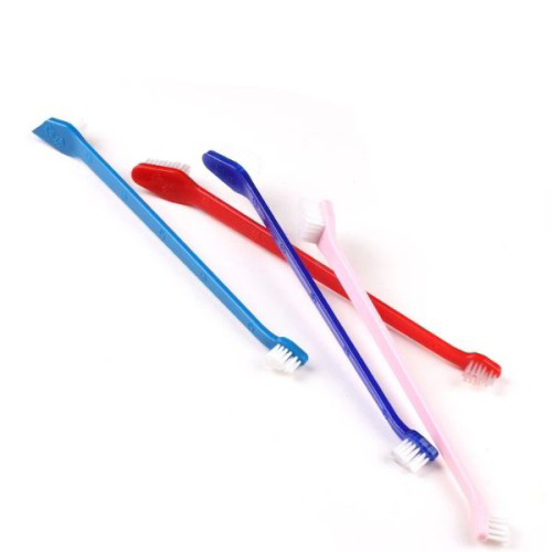 Woody Sofia Plastik Köpek Diş Fırçası 4 Adet