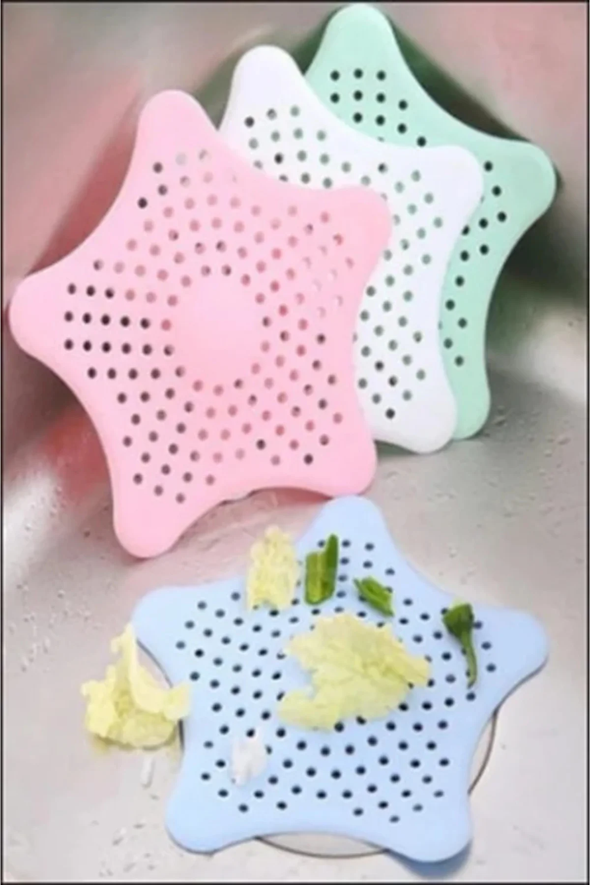 Plastik Lavabo Ve Küvet Yıldız Süzgeç Plastik Lavabo Ve Küvet Yıldız Süzgeç