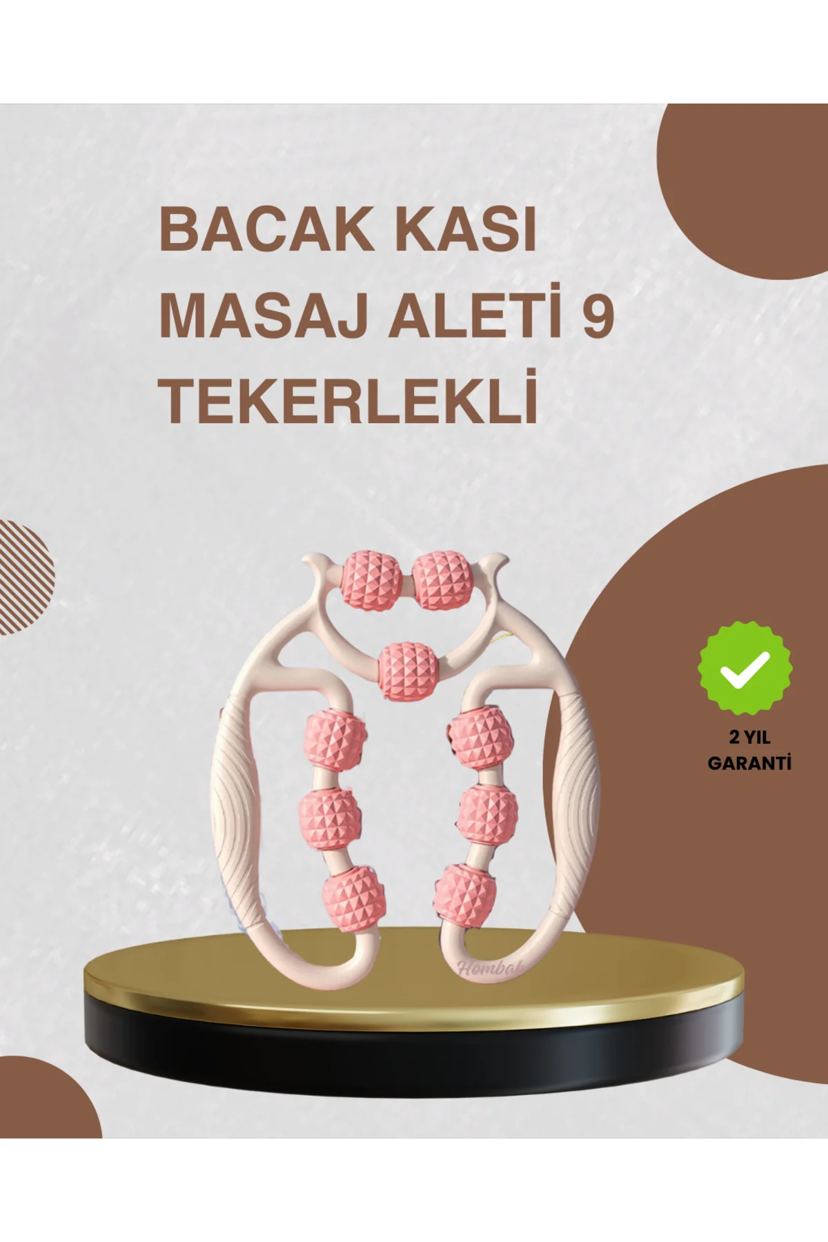 Plastik Masaj Aleti Derin Doku Kas Gevşetici Rulo