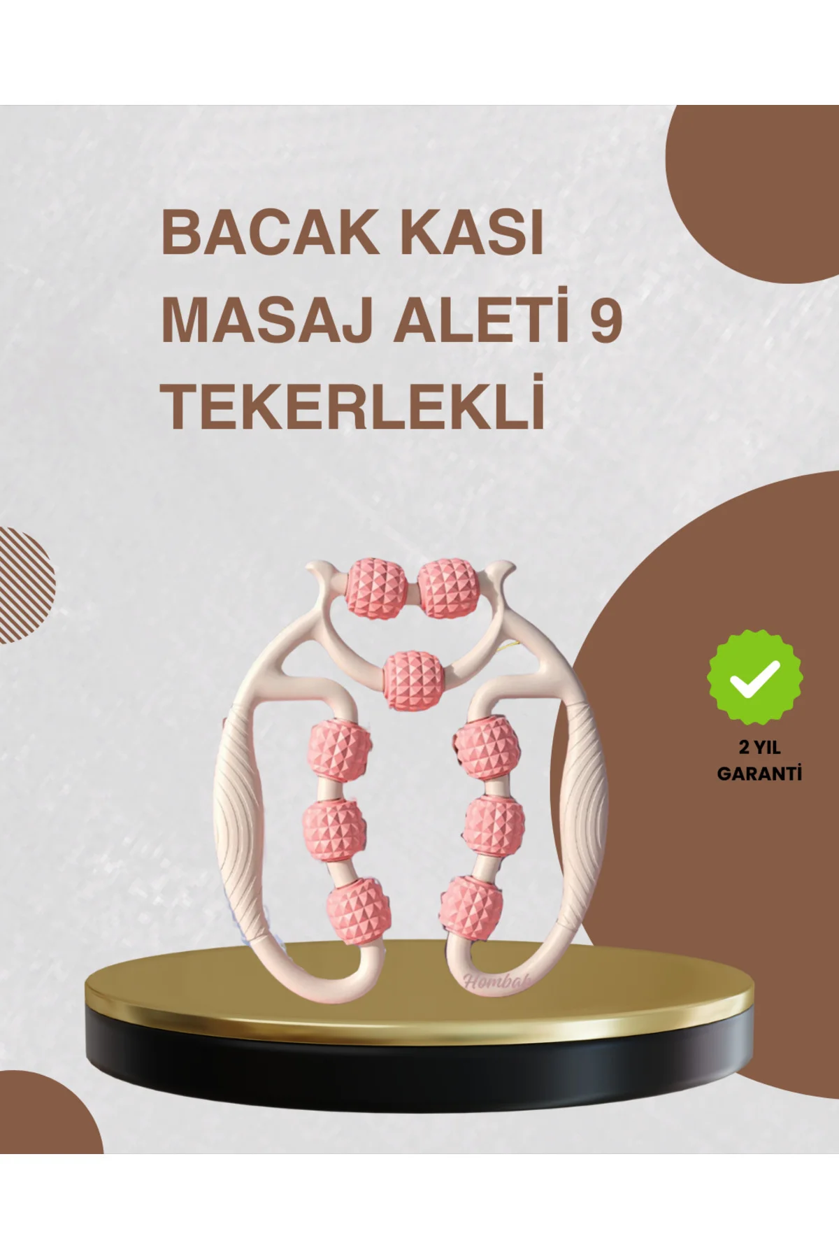 Plastik Masaj Aleti Derin Doku Kas Gevşetici Rulo
