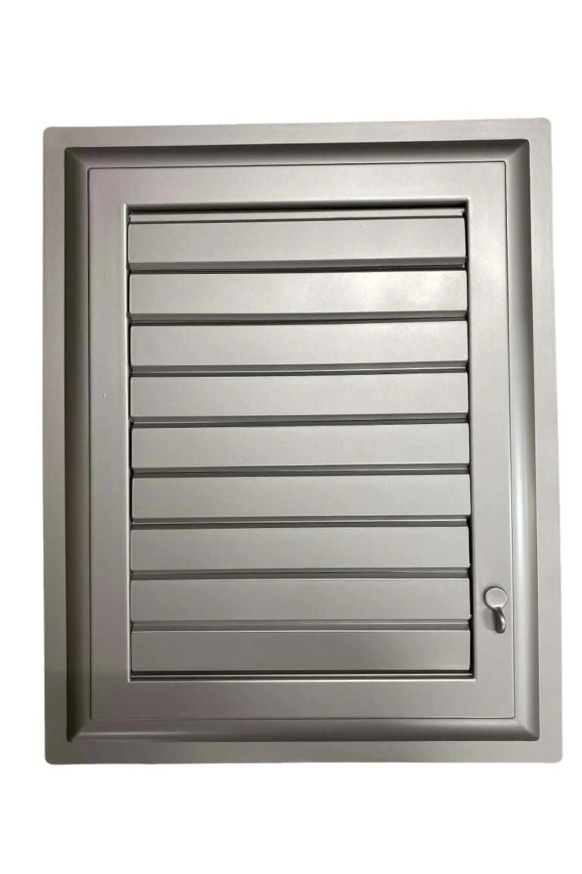 Plastik Menfez 45X55 Gümüş Banyo WC Havalandırma
