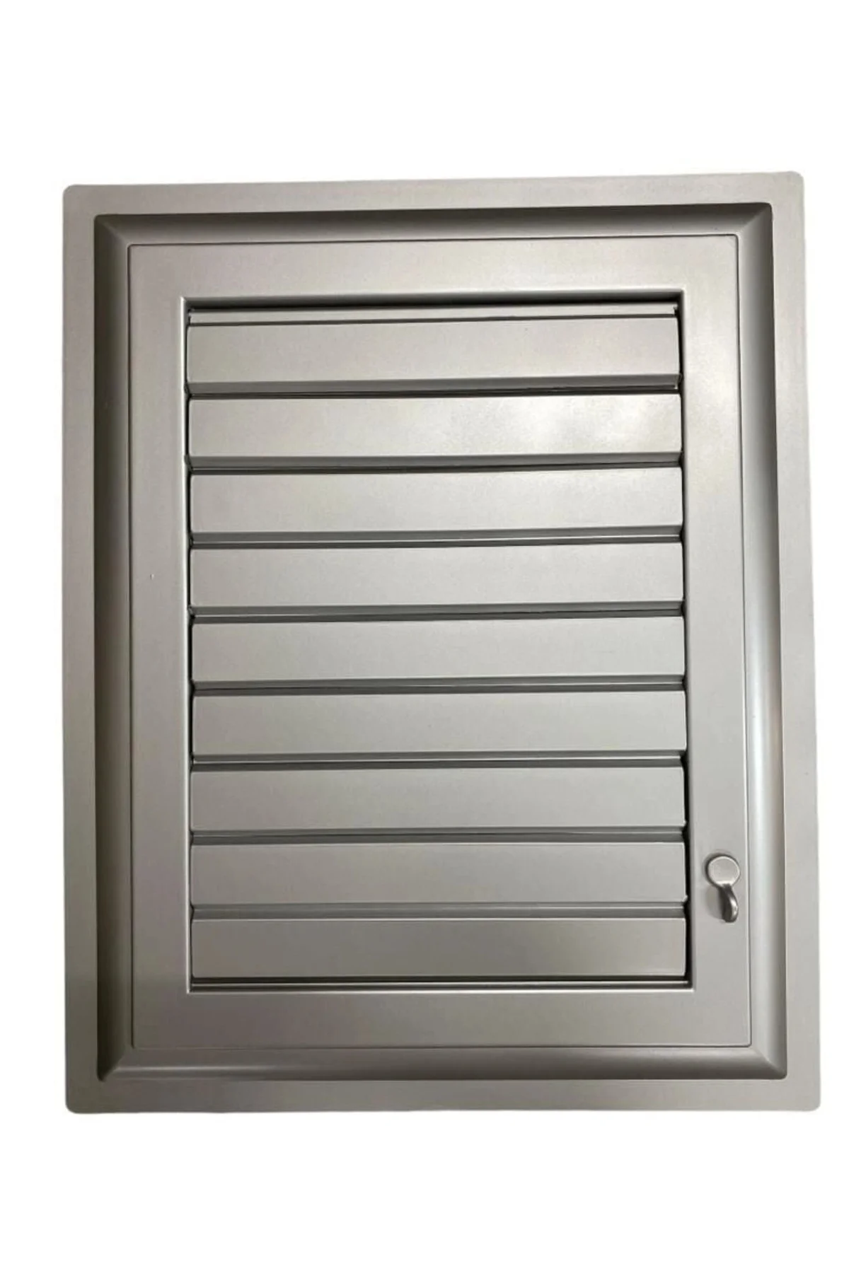 Plastik Menfez 45X55 Gümüş Banyo WC Havalandırma